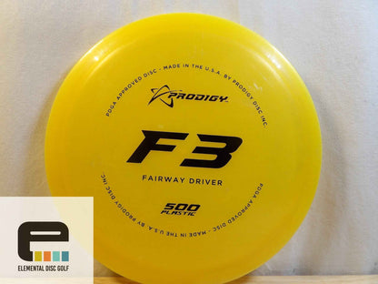 Prodigy 500 F3 ( 8 / 5 / -2 / 2 ) - Elemental Disc Golf