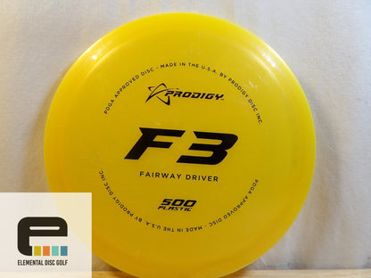 Prodigy 500 F3 - Elemental Disc Golf