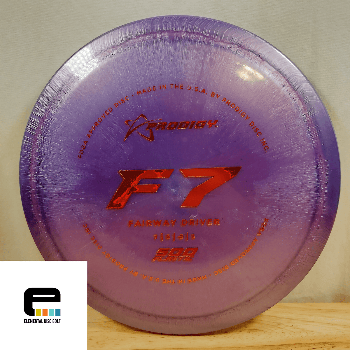 Prodigy 500 F7 ( 7 / 5 / -3 / 1 ) - Elemental Disc Golf
