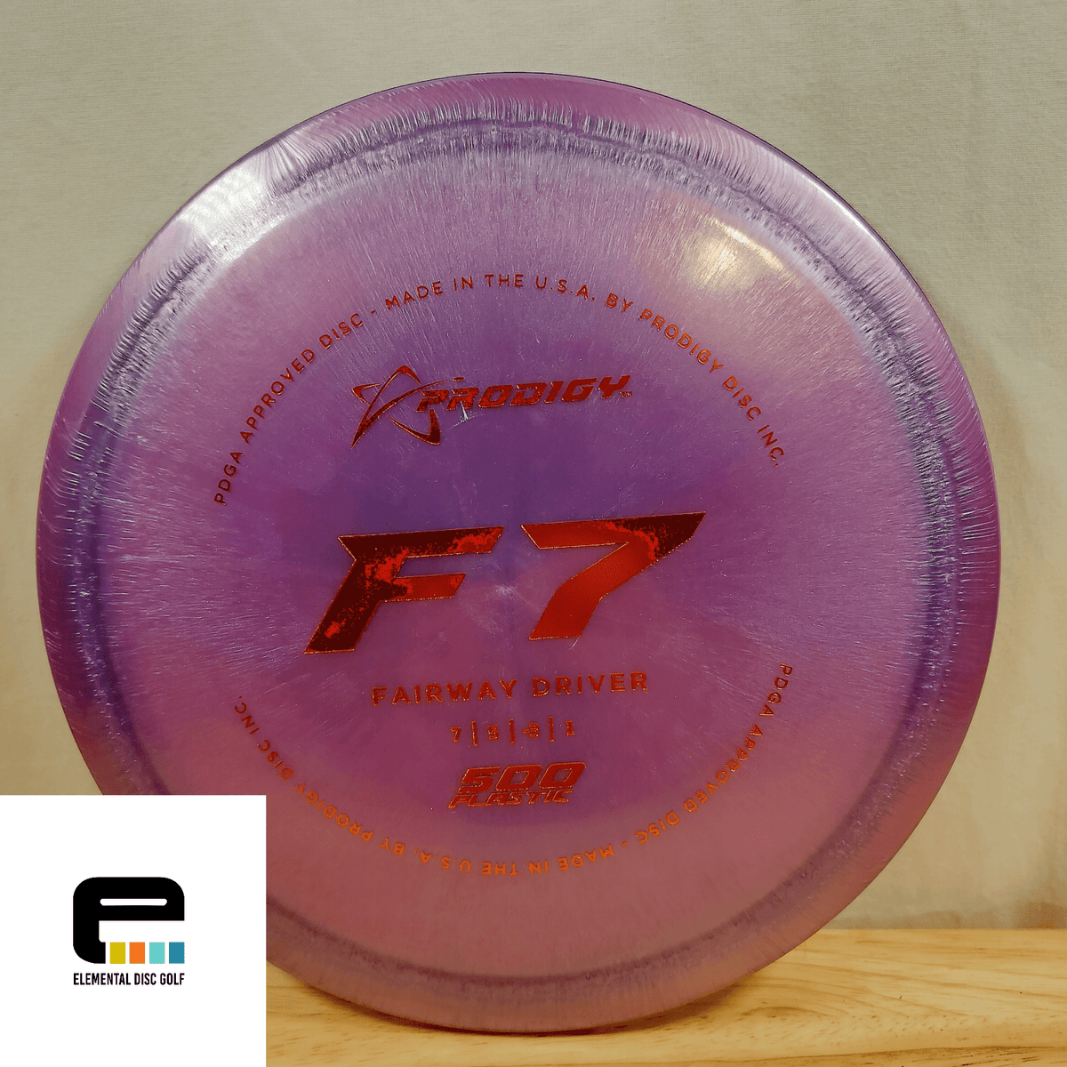 Prodigy 500 F7 ( 7 / 5 / -3 / 1 ) - Elemental Disc Golf