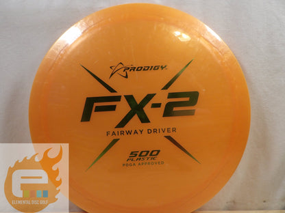 Prodigy 500 Fx - 2 (9/4/0/3) - Elemental Disc Golf