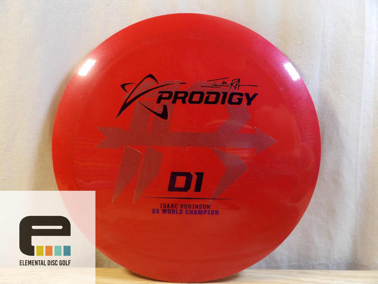 Prodigy 500 Glimmer D1 (Isaac Robinson 2x) - Elemental Disc Golf