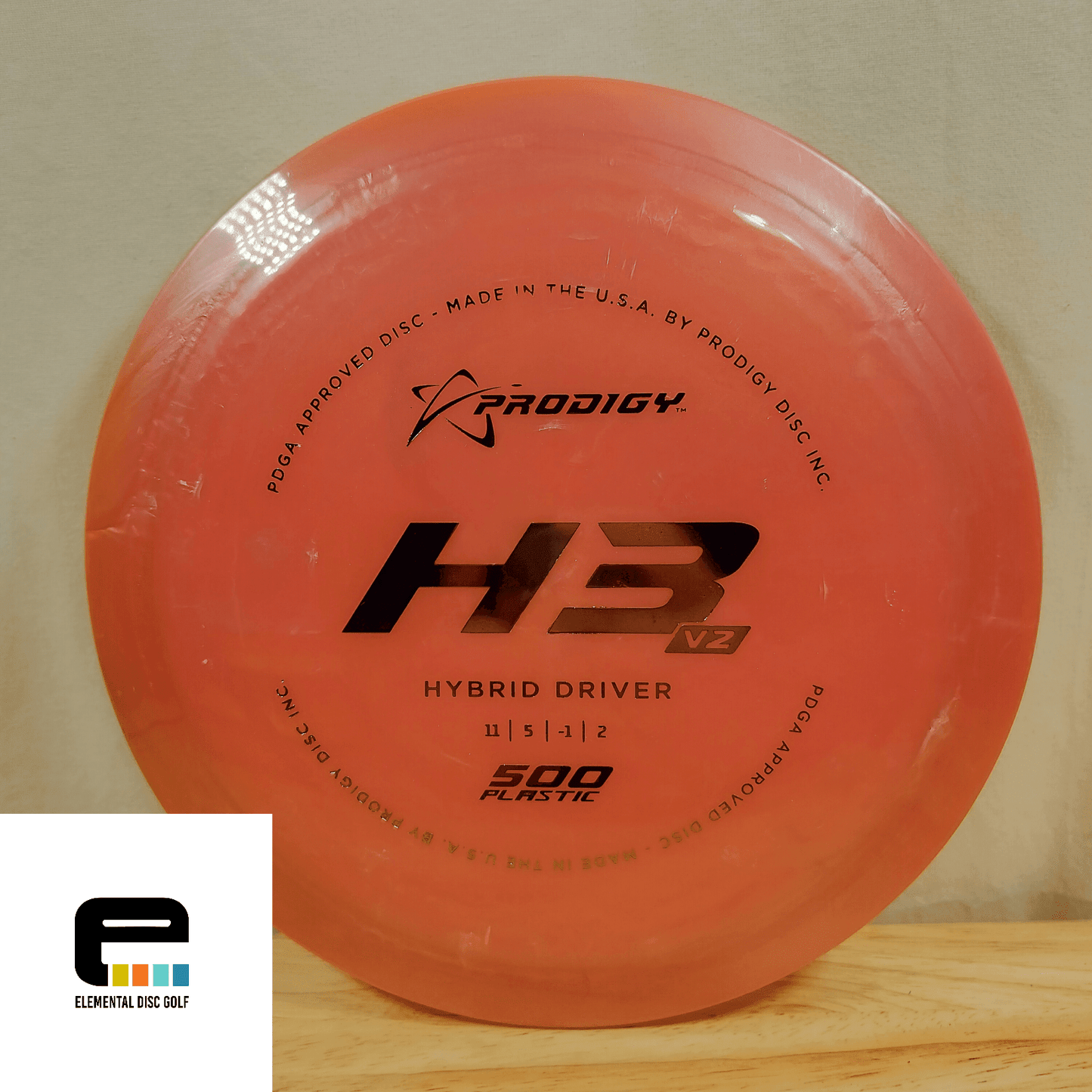Prodigy 500 H3v2 ( 11 / 5 / -1 / 2 ) - Elemental Disc Golf