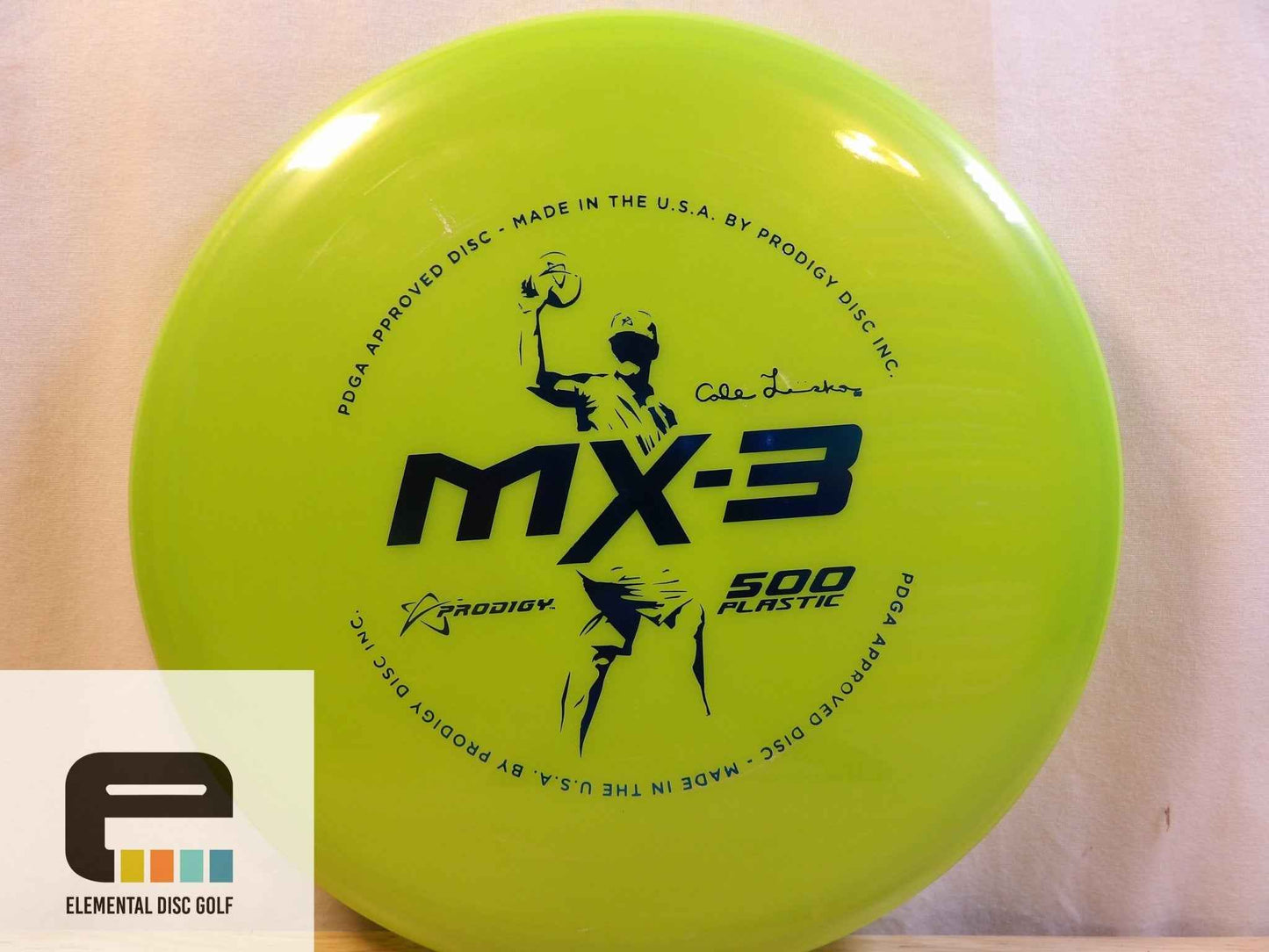 Prodigy 500 Mx-3 (Cale Leviska) - Elemental Disc Golf