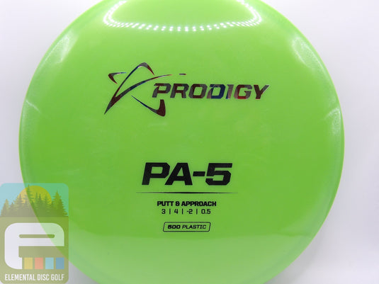 Prodigy 500 PA-5 ( 3/4/-2/0.5 ) - Elemental Disc Golf