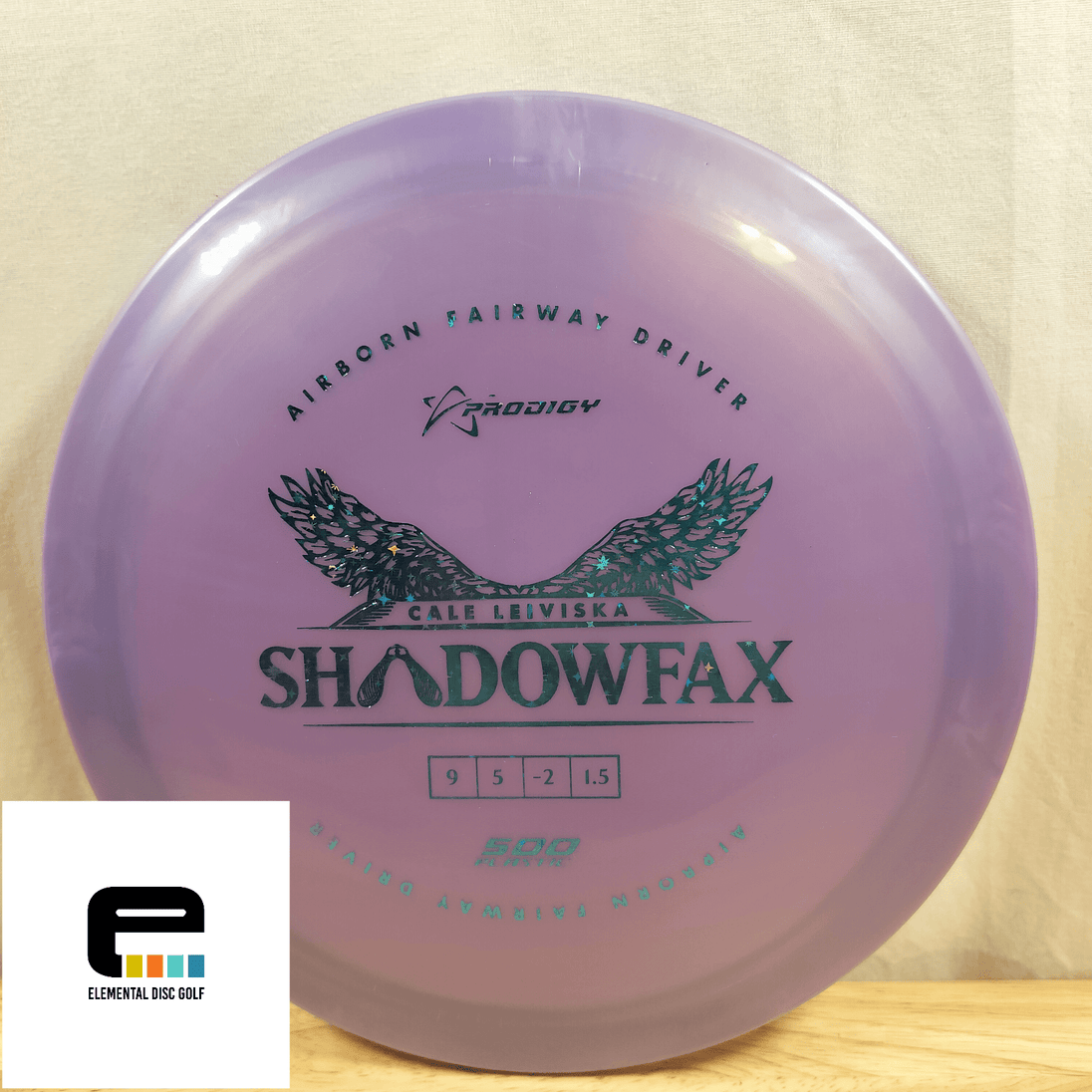 Prodigy 500 Shadowfax (Cale Leiviska) - Elemental Disc Golf