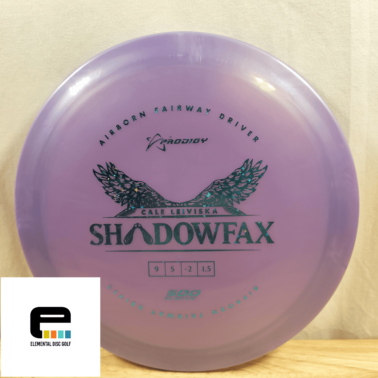 Prodigy 500 Shadowfax (Cale Leiviska) - Elemental Disc Golf