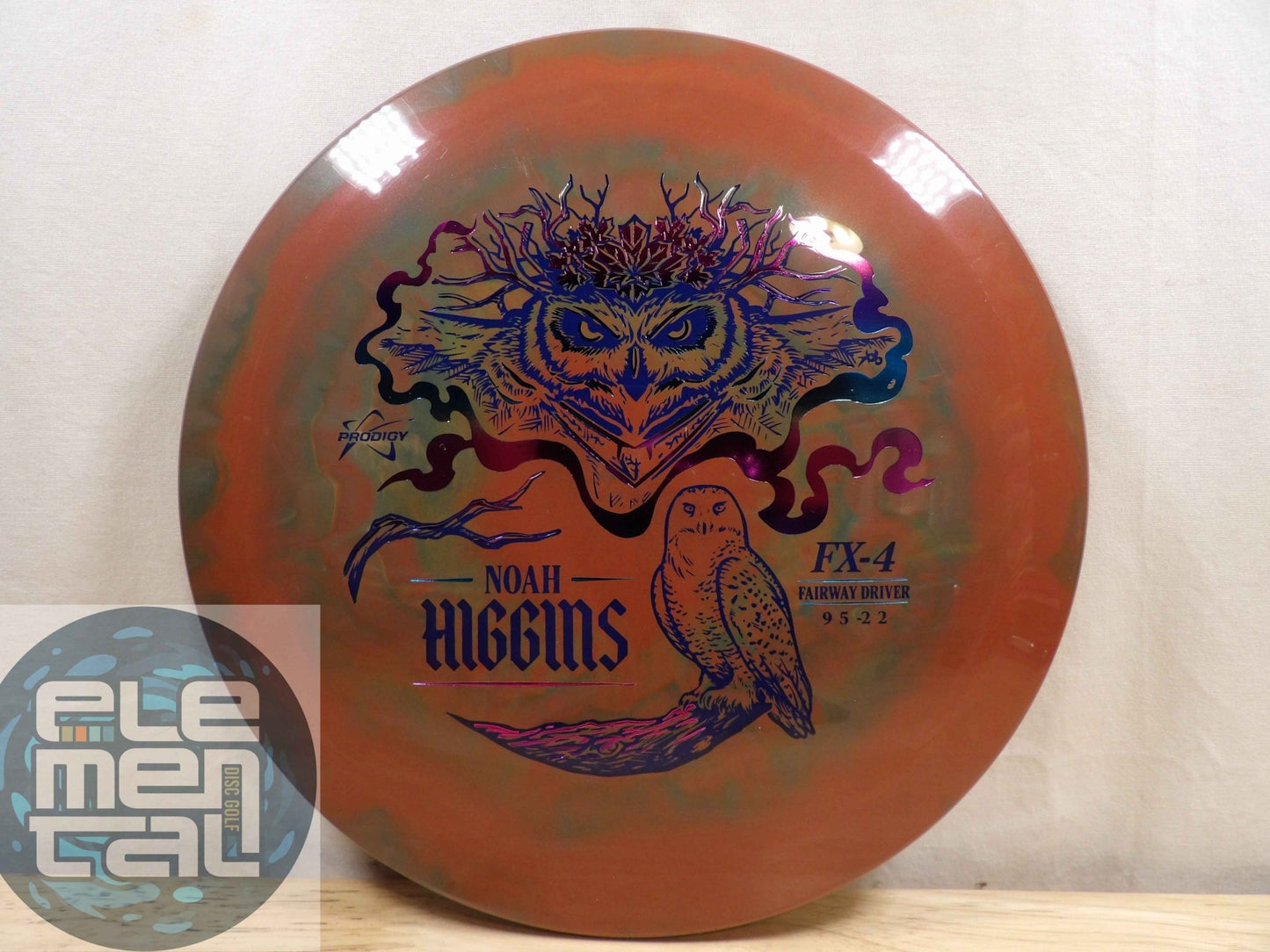 Prodigy 500 Spectrum Fx-4 (9/5/-2/2) Noah Higgins 2026 - Elemental Disc Golf