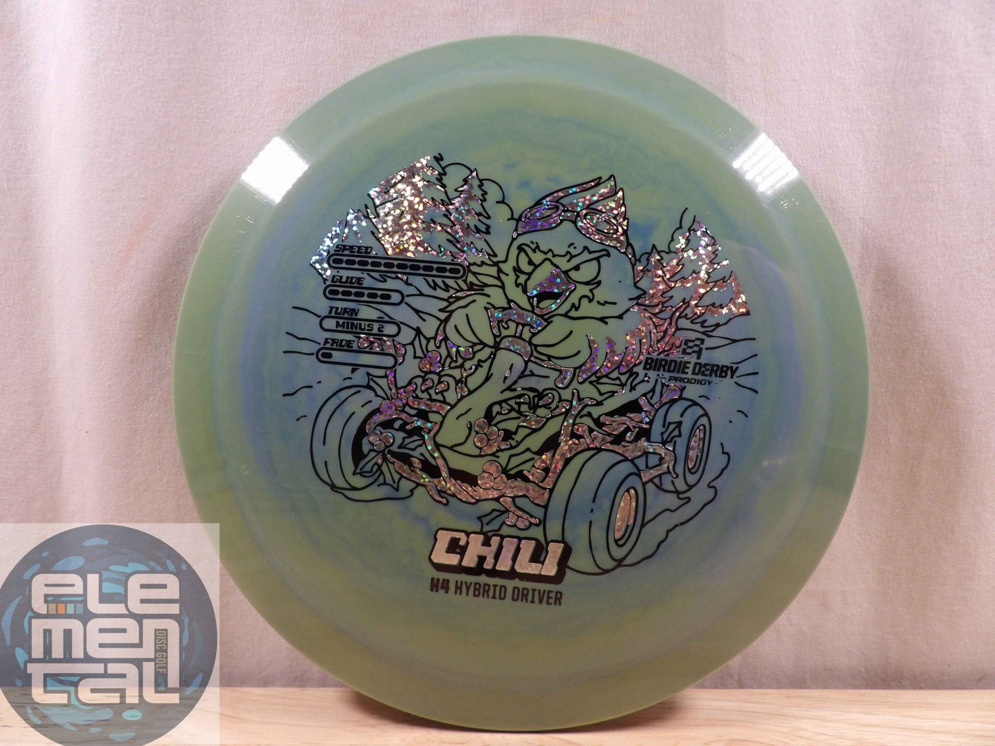 Prodigy 500 Spectrum H4 (10/5/-2/1) 2026 Birdie Derby - Elemental Disc Golf