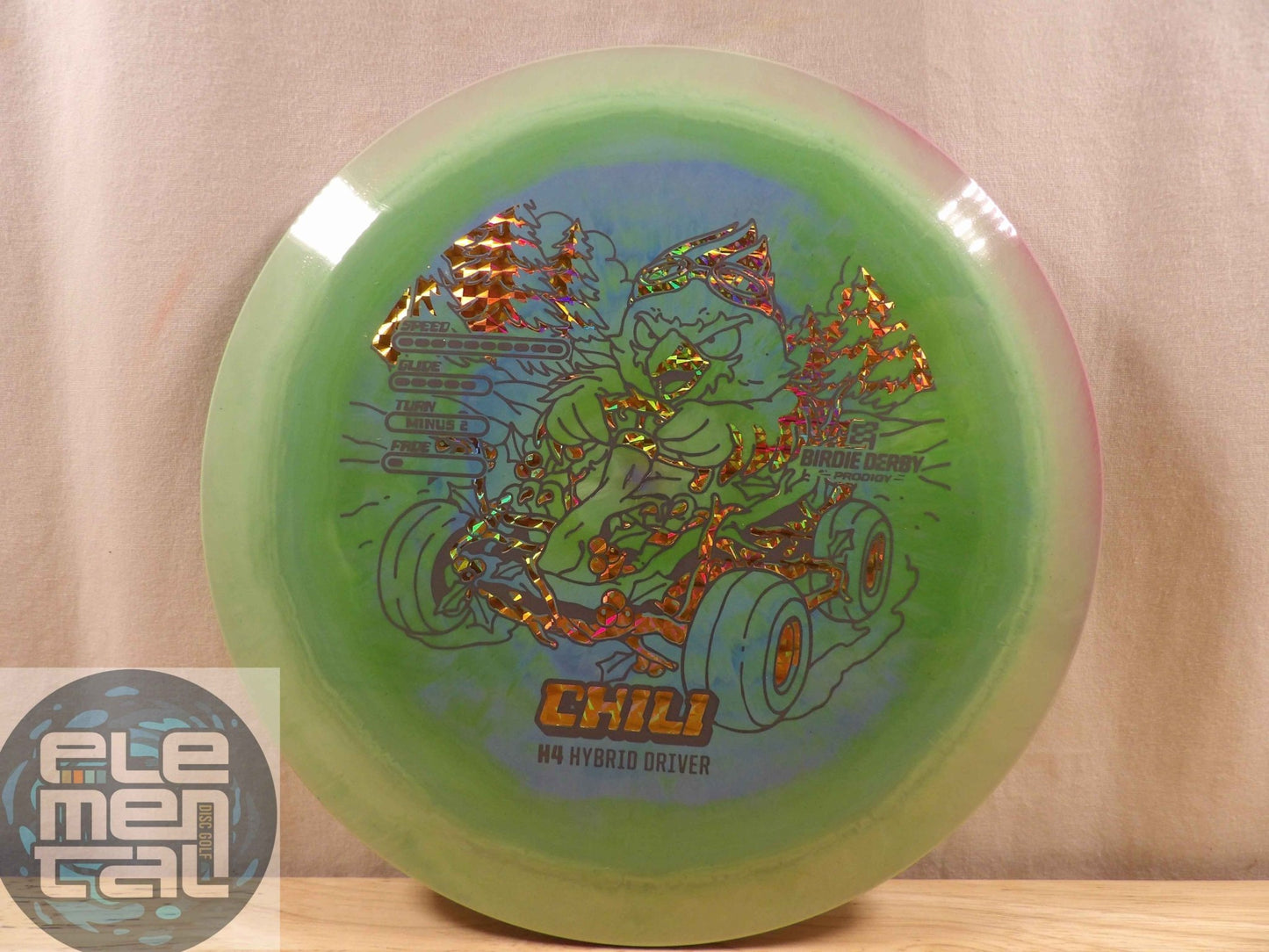 Prodigy 500 Spectrum H4 (10/5/-2/1) 2026 Birdie Derby - Elemental Disc Golf