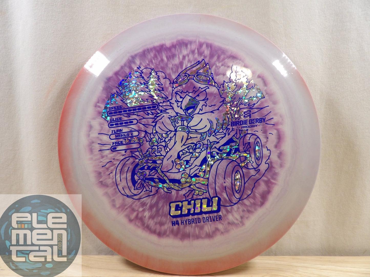 Prodigy 500 Spectrum H4 (10/5/-2/1) 2026 Birdie Derby - Elemental Disc Golf