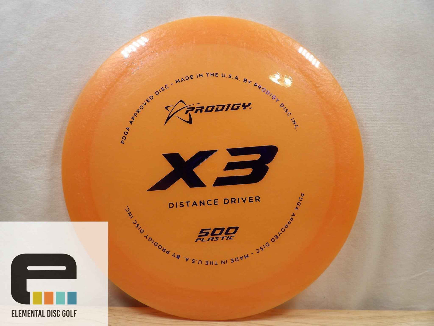 Prodigy 500 X3 (12/5/-1/2) - Elemental Disc Golf