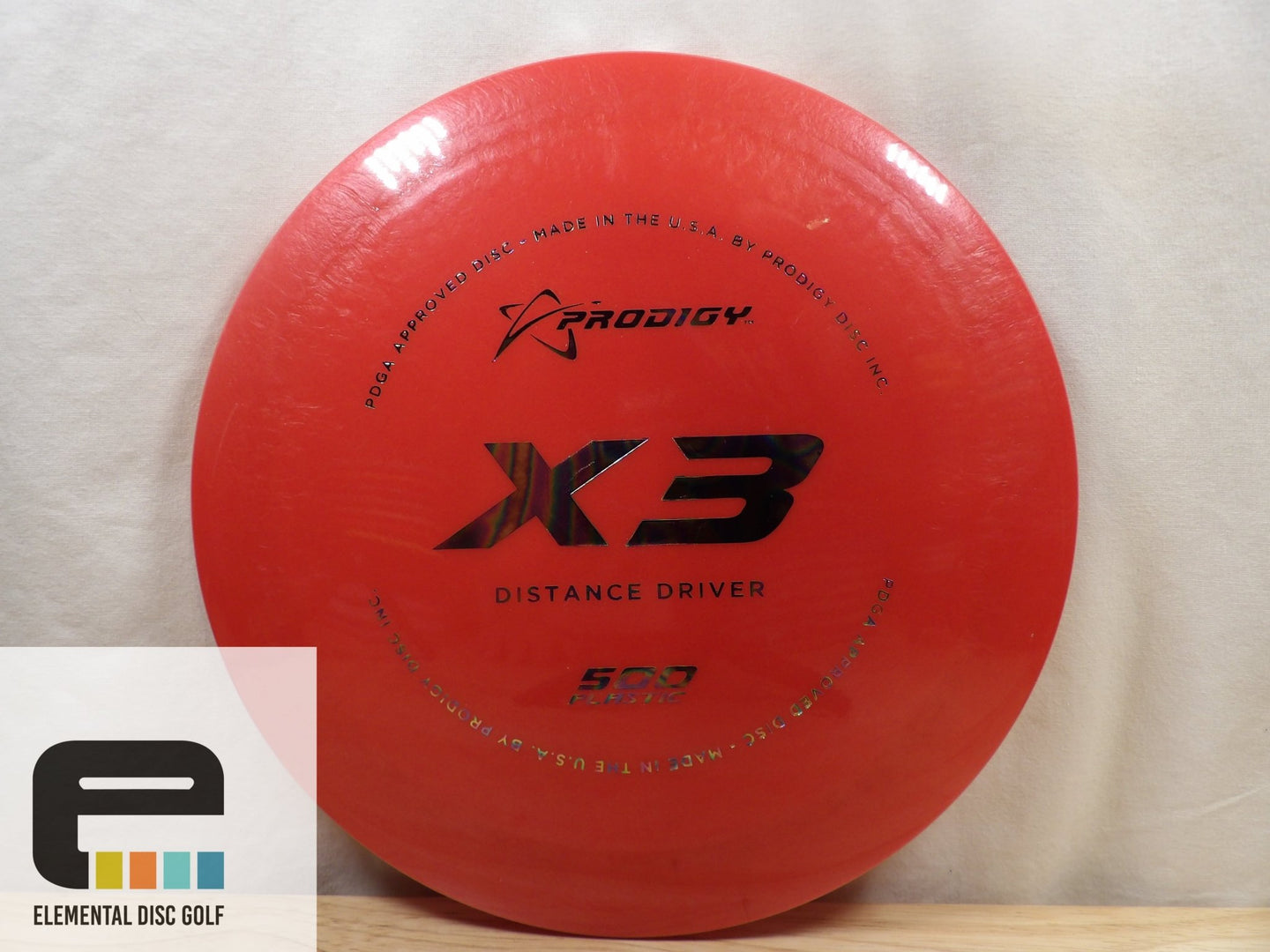 Prodigy 500 X3 - Elemental Disc Golf