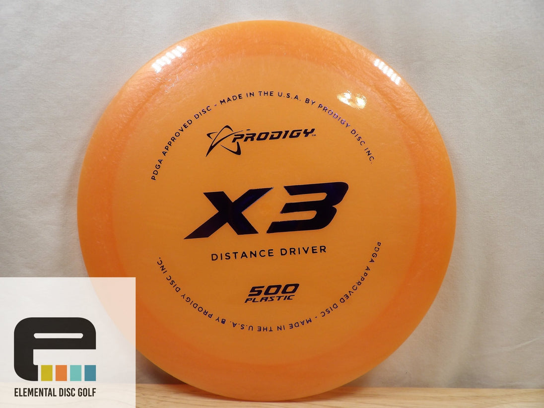 Prodigy 500 X3 - Elemental Disc Golf