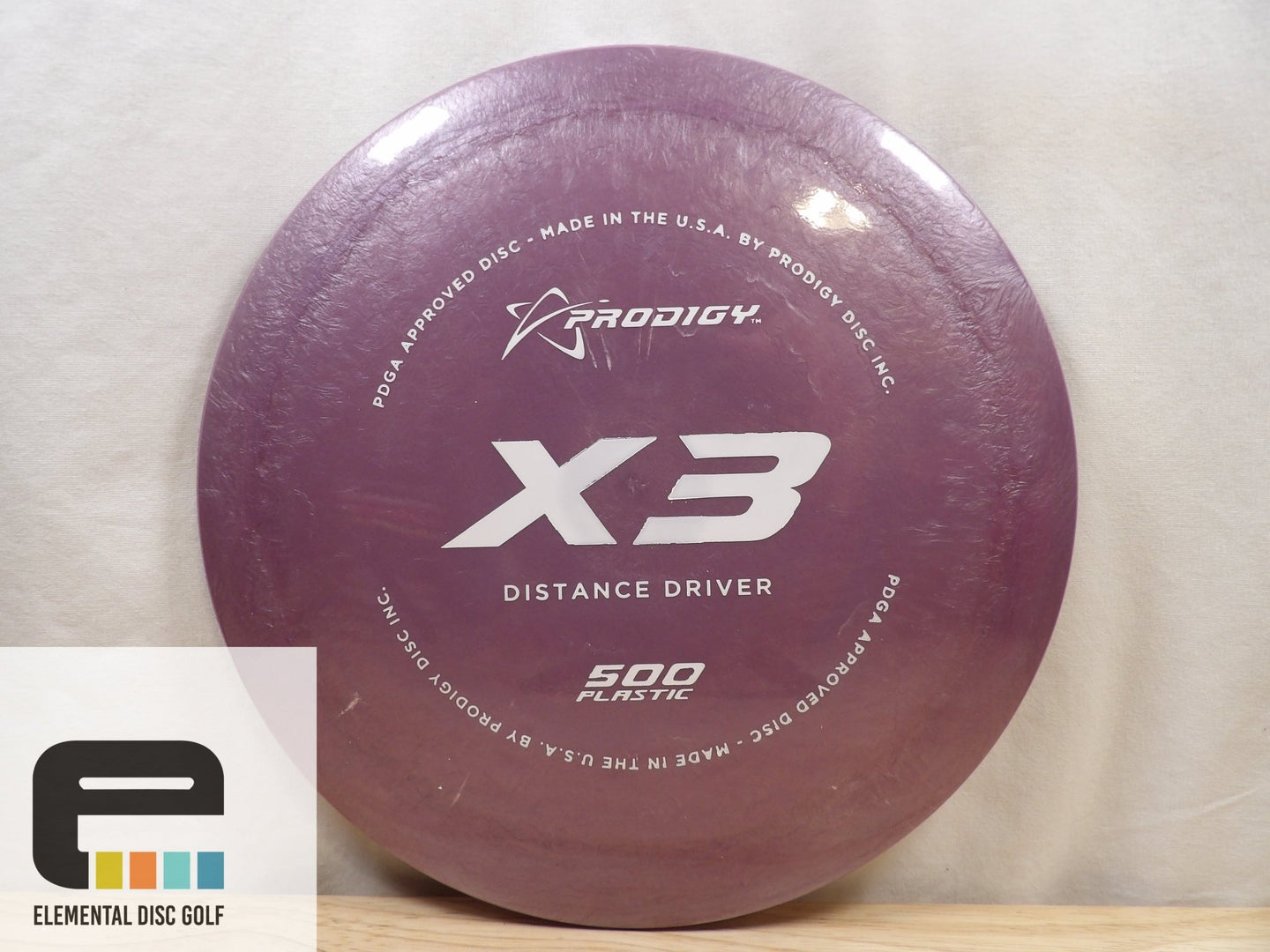 Prodigy 500 X3 - Elemental Disc Golf