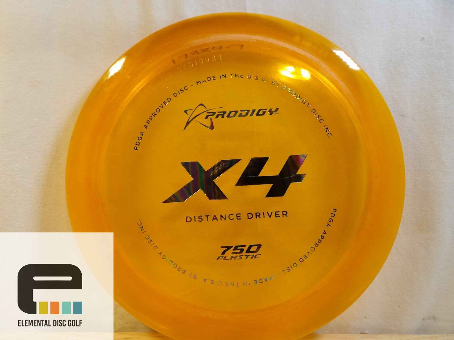 Prodigy 750 X4 ( 12 / 6 / -2 / 2 ) - Elemental Disc Golf