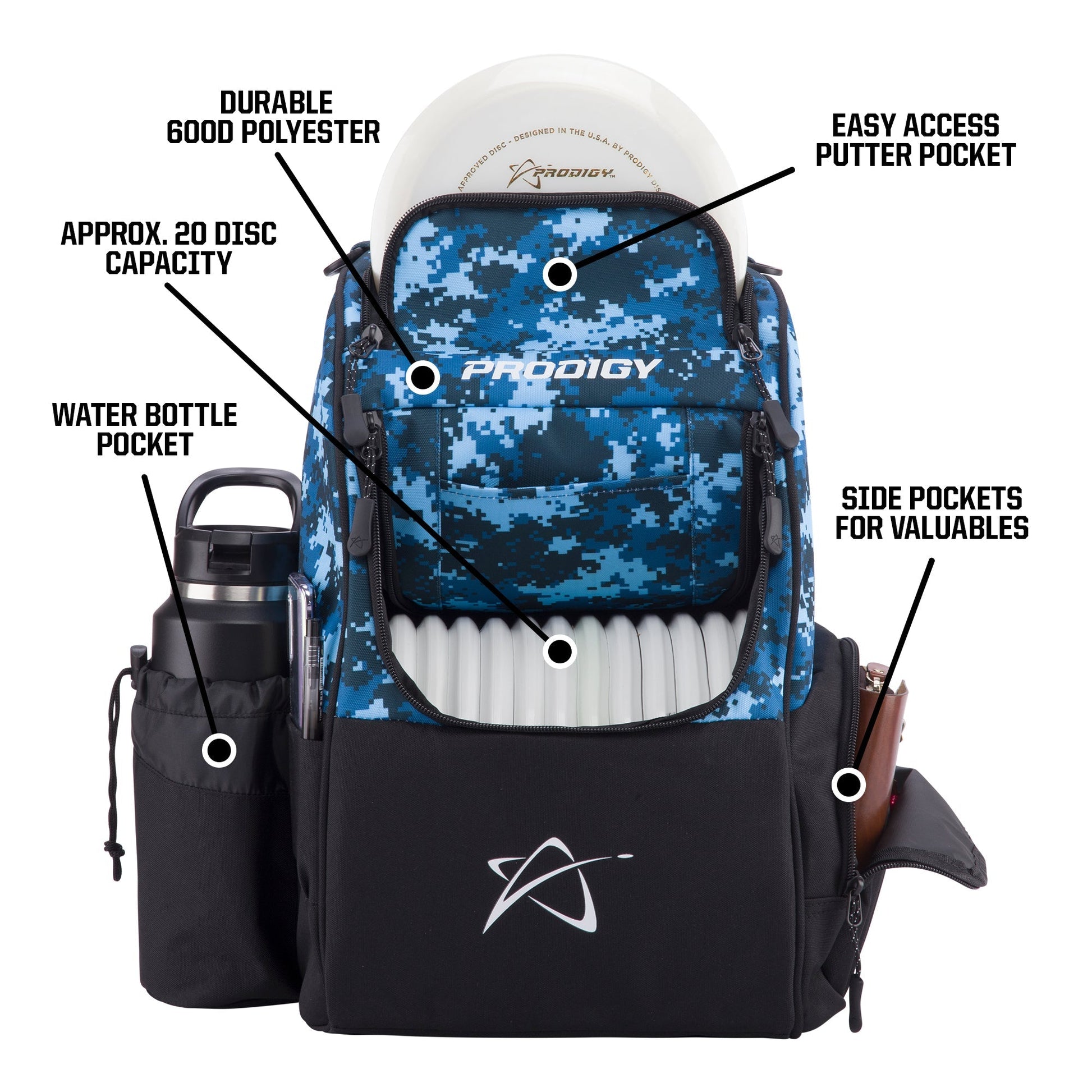 Prodigy Ascent Backpack - Elemental Disc Golf