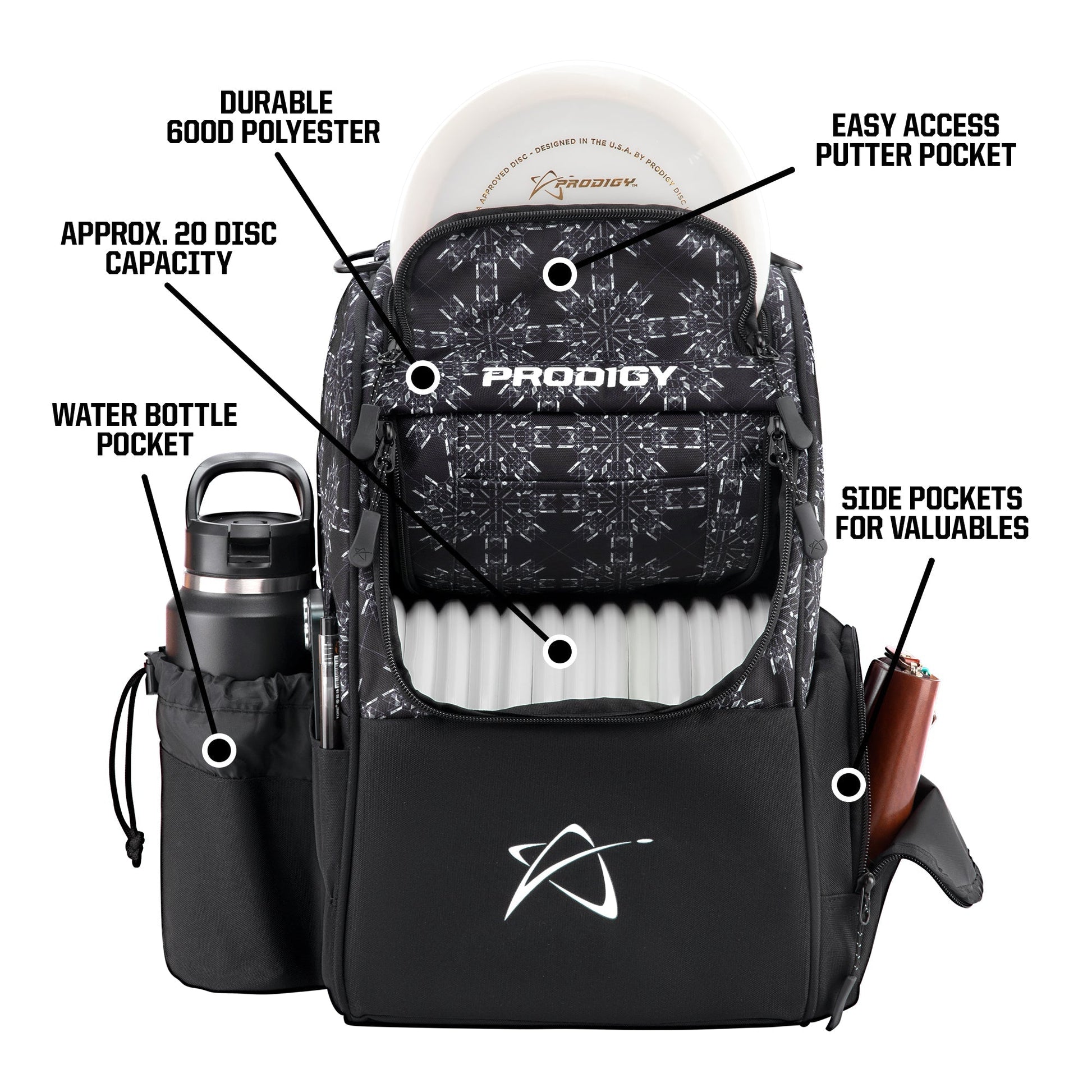 Prodigy Ascent Backpack - Elemental Disc Golf