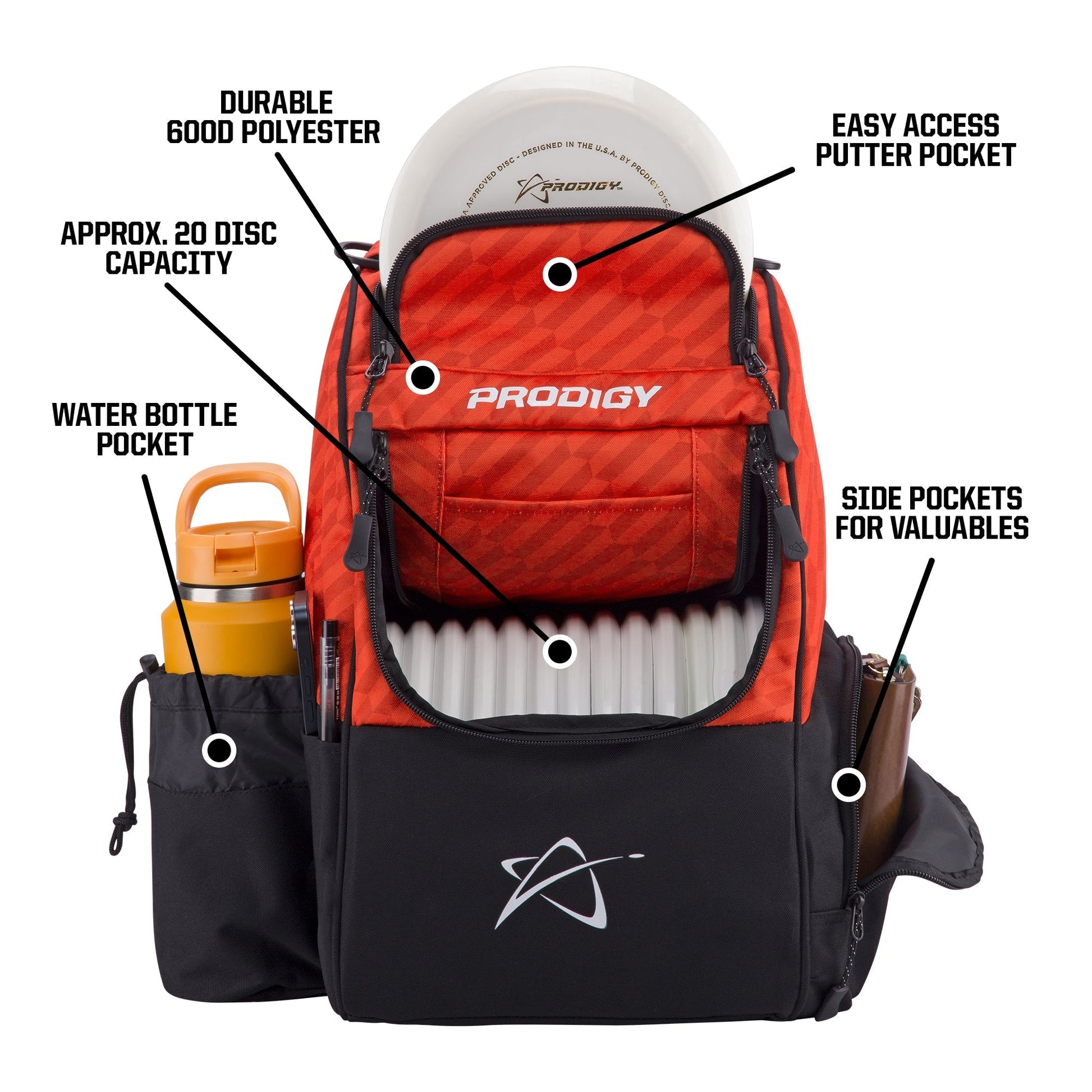Prodigy Ascent Backpack - Elemental Disc Golf