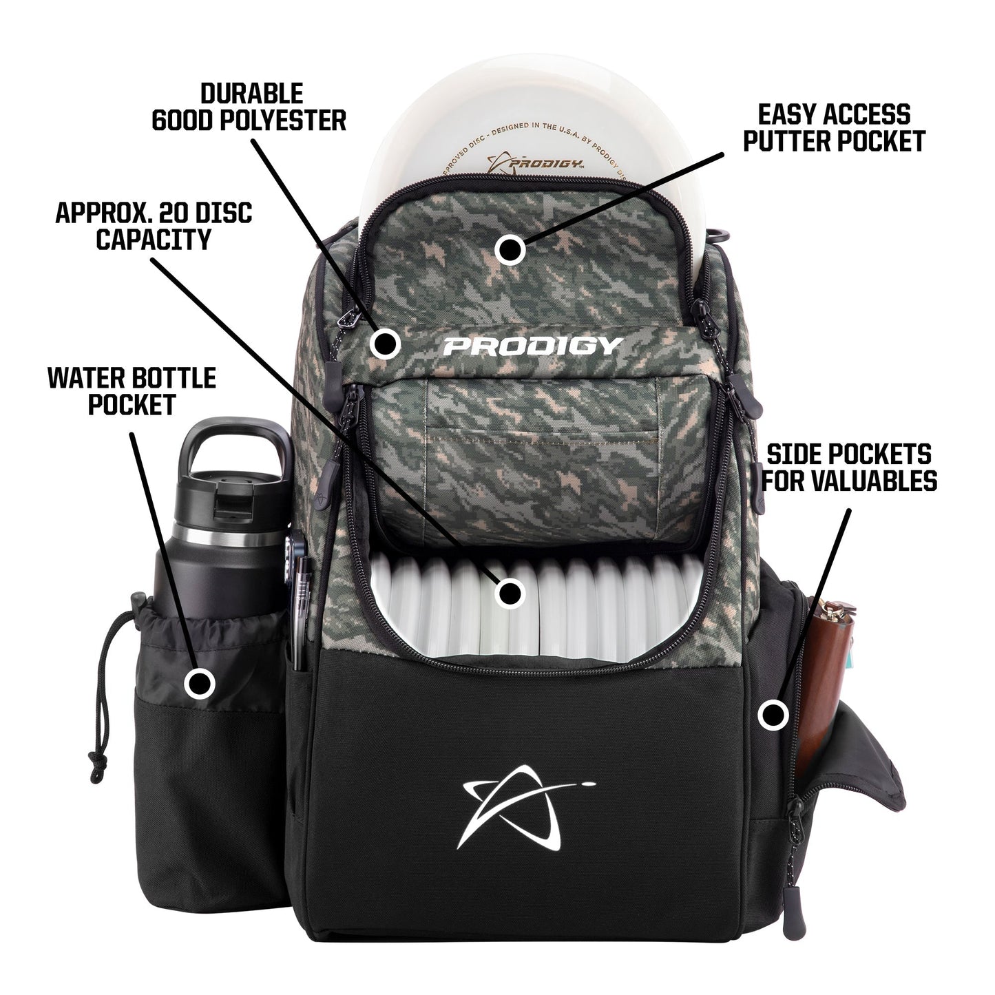 Prodigy Ascent Backpack - Elemental Disc Golf