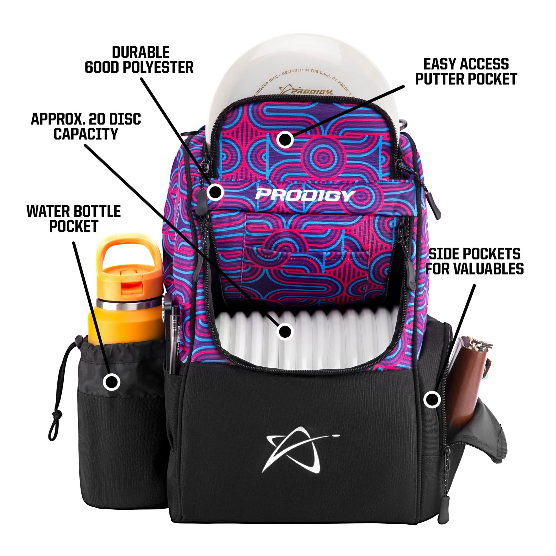 Prodigy Ascent Backpack - Elemental Disc Golf