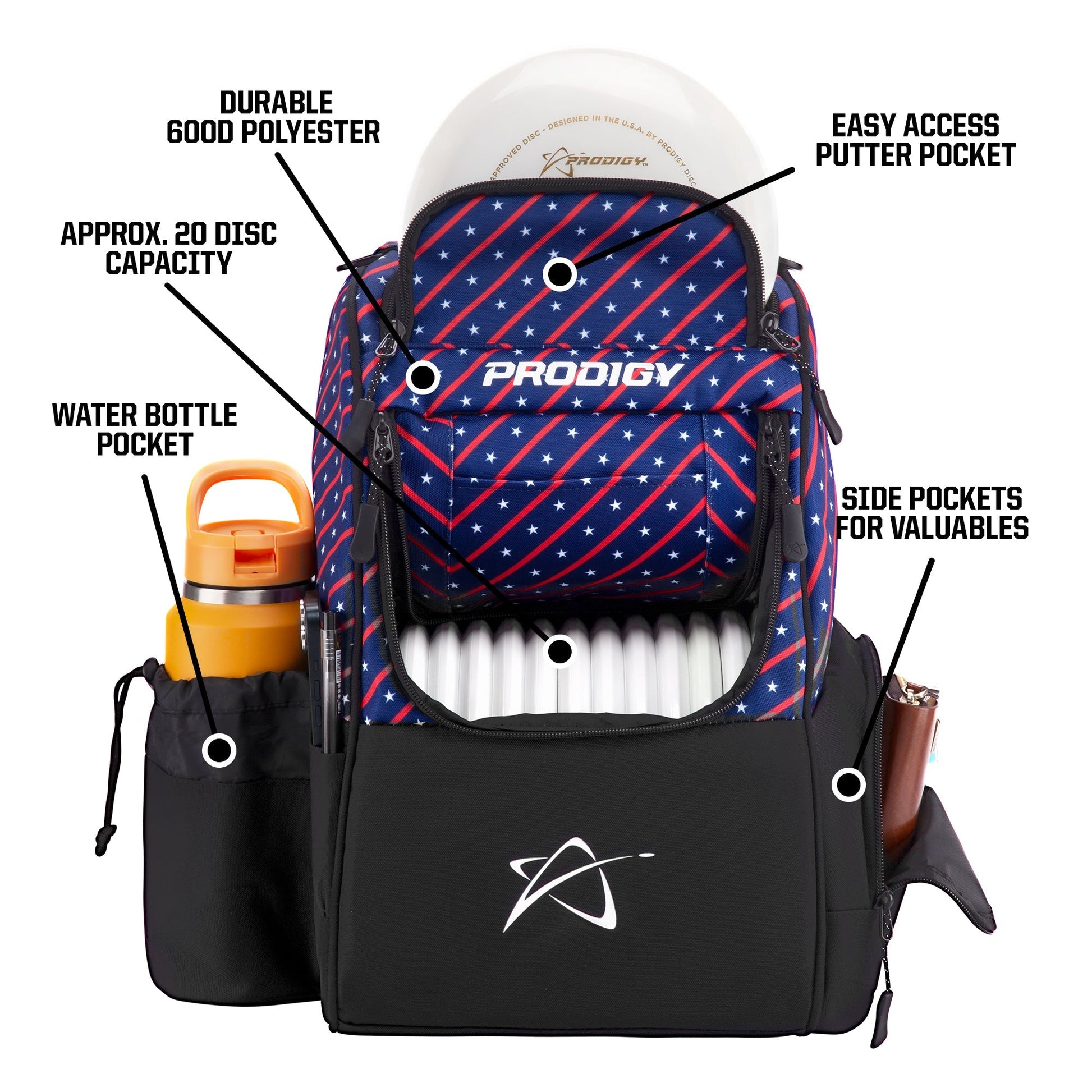 Prodigy Ascent Backpack - Elemental Disc Golf