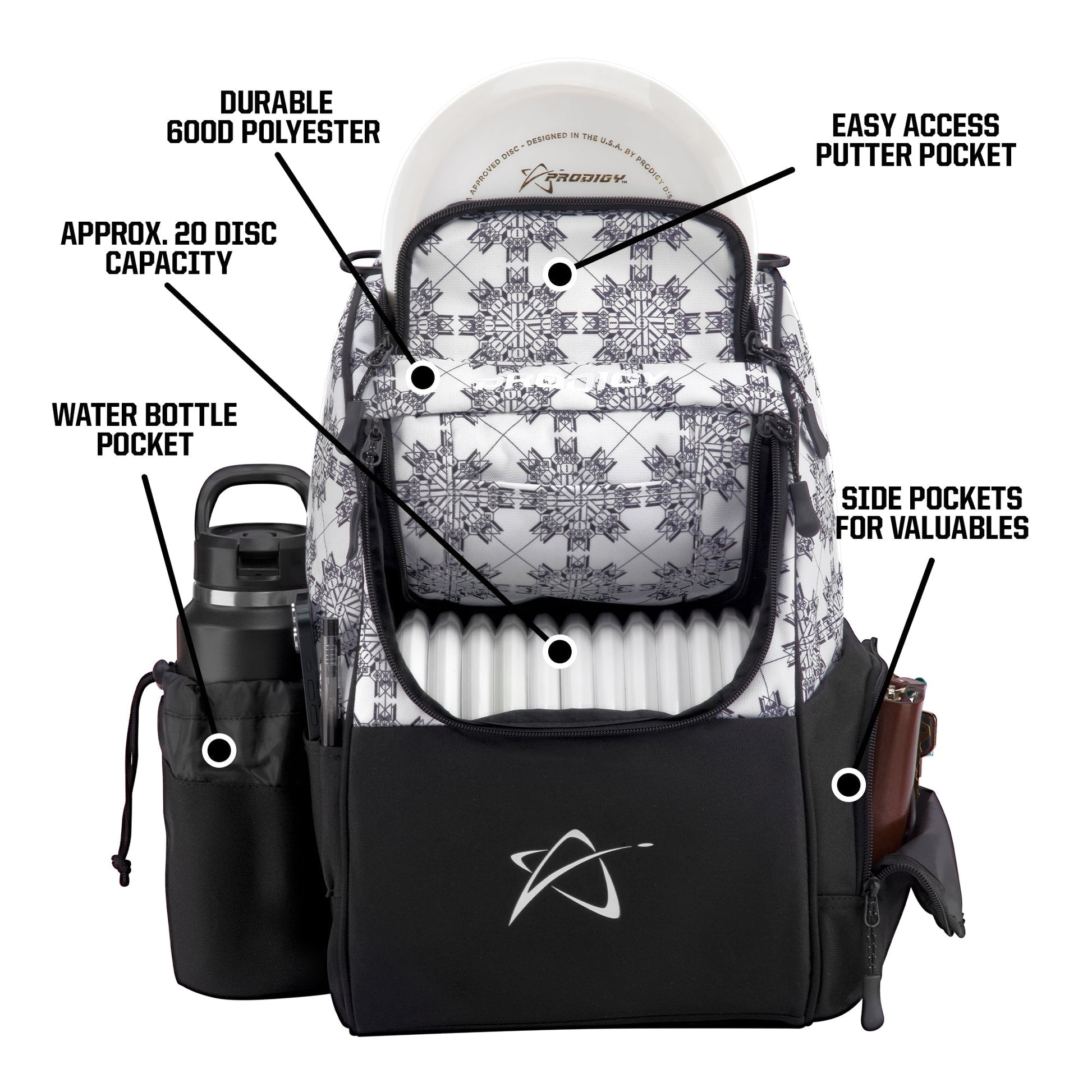 Prodigy Ascent Backpack - Elemental Disc Golf