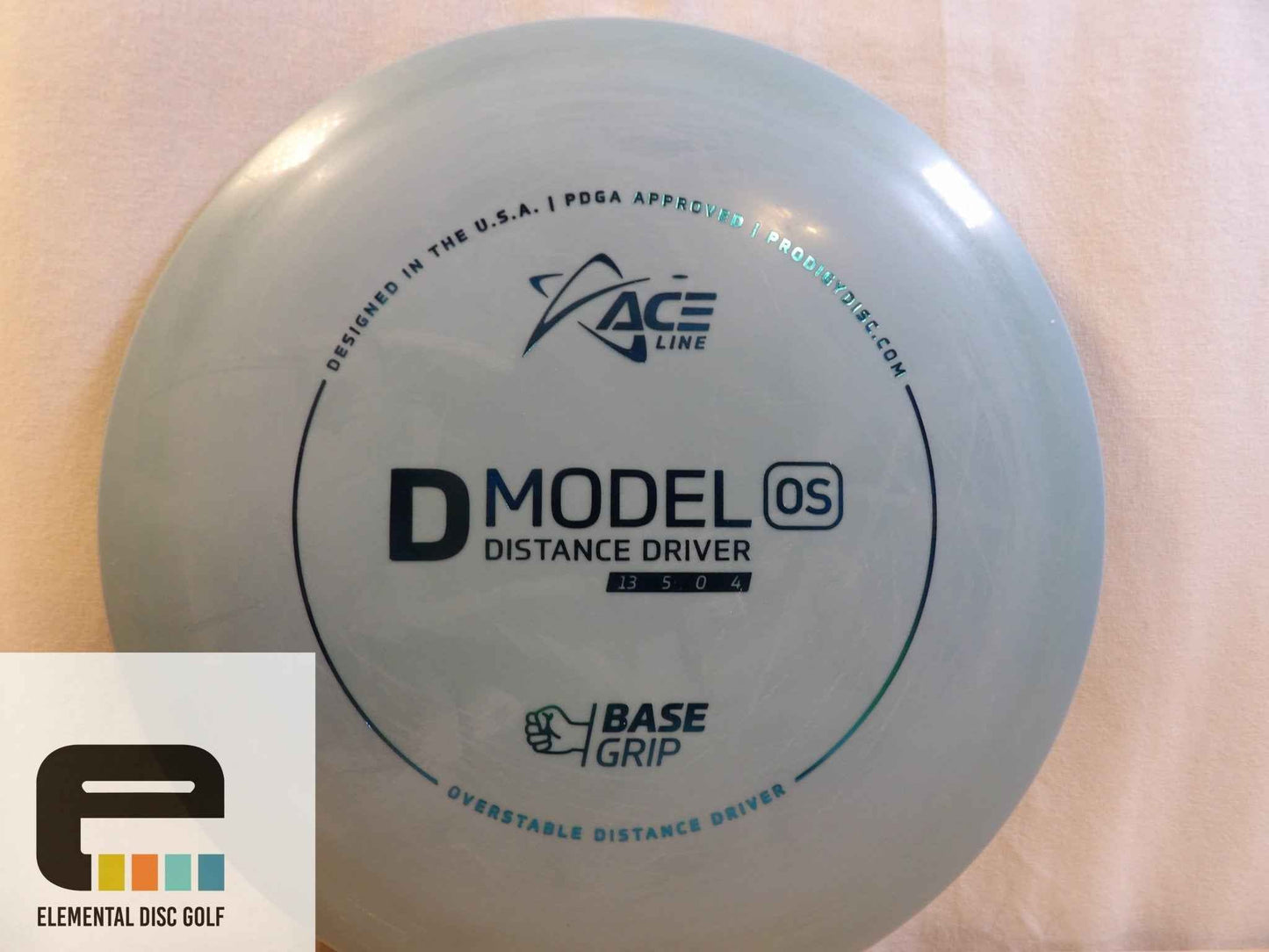 Prodigy Base Grip D Model OS (13/5/0/4) - Elemental Disc Golf