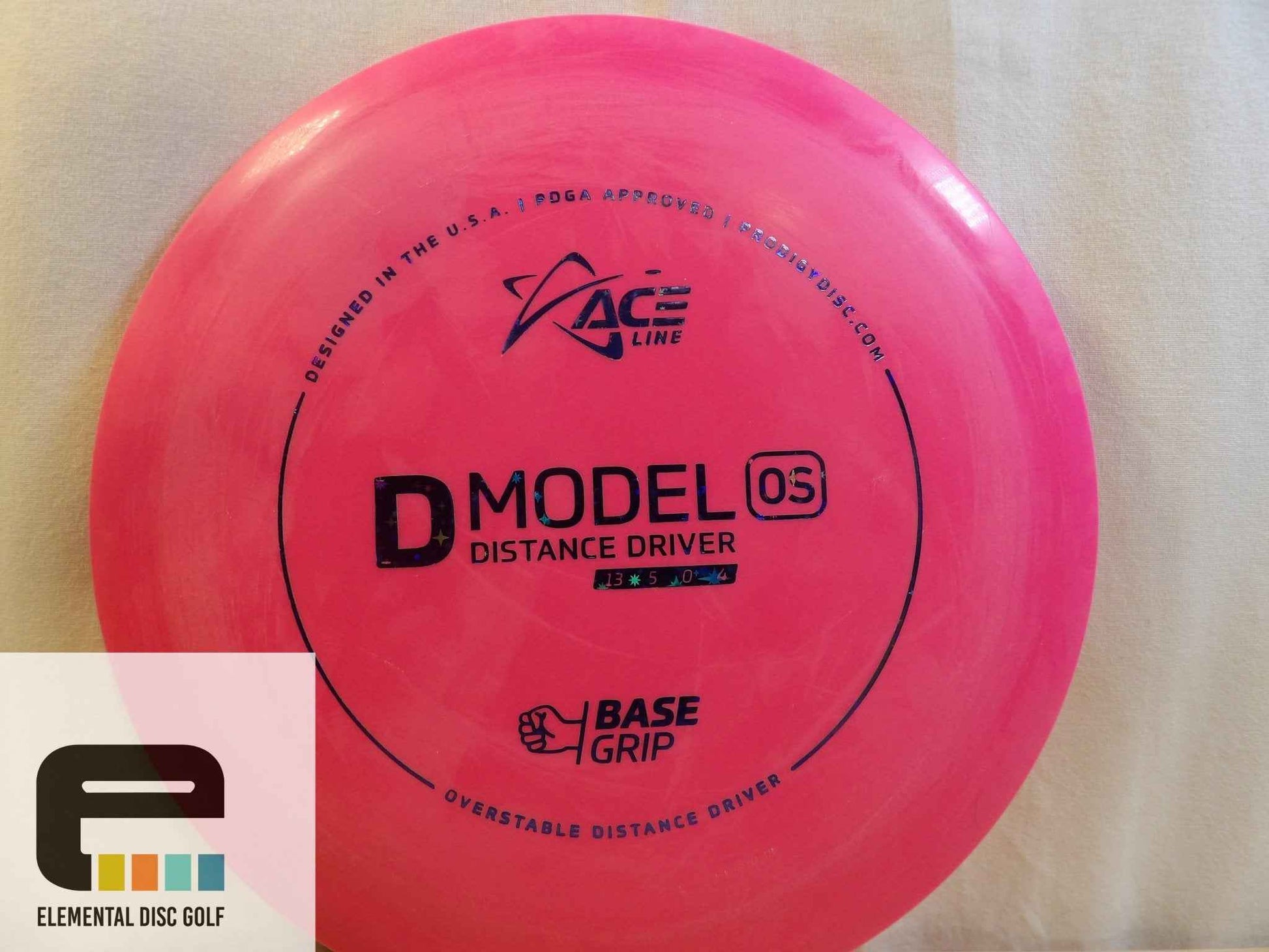 Prodigy Base Grip D Model OS (13/5/0/4) - Elemental Disc Golf