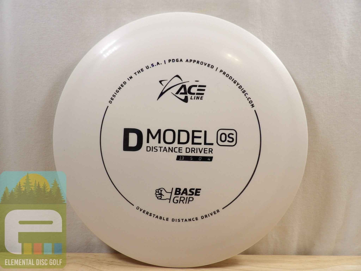 Prodigy Base Grip D Model OS (13/5/0/4) - Elemental Disc Golf