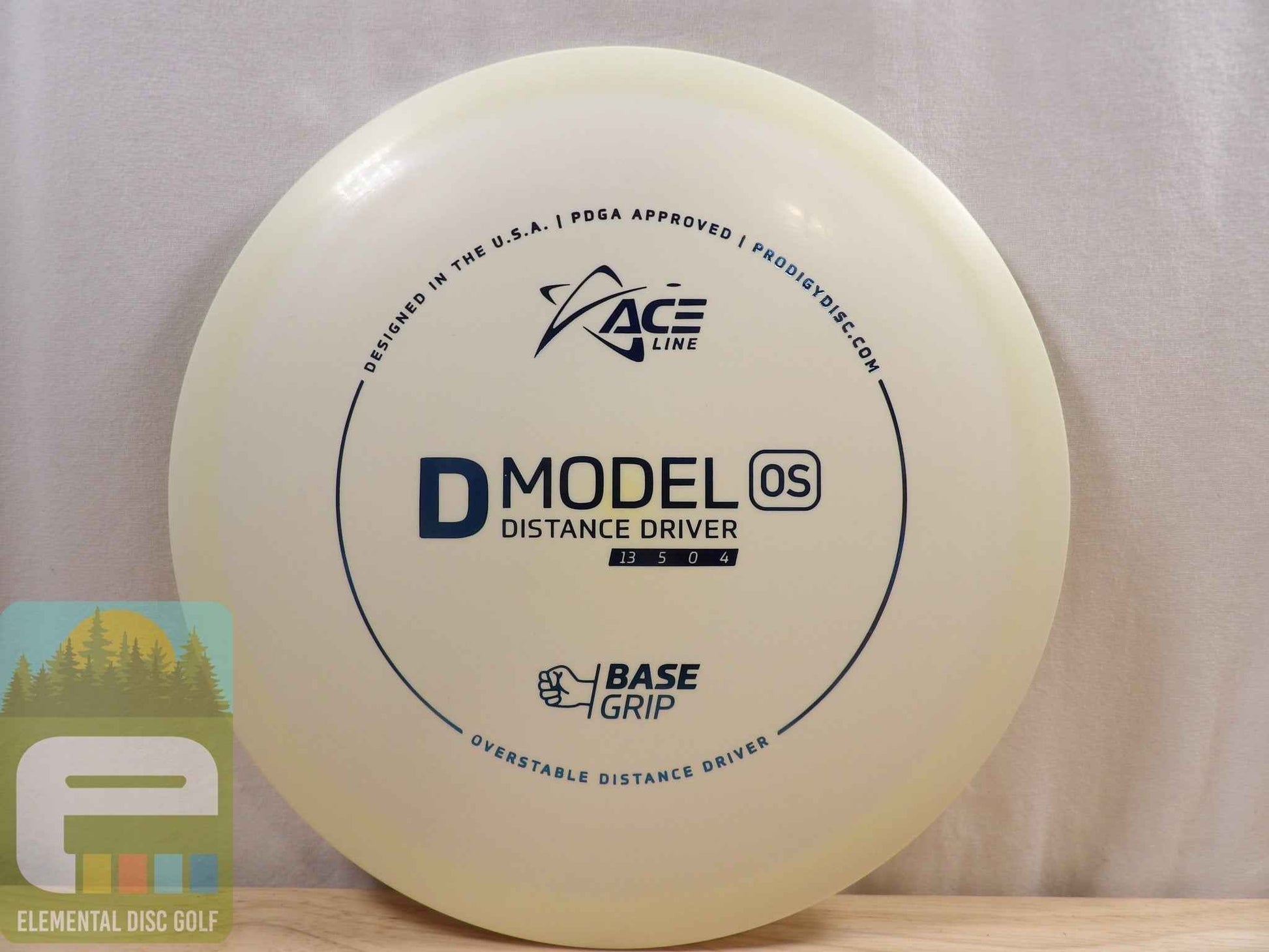 Prodigy Base Grip D Model OS (13/5/0/4) - Elemental Disc Golf