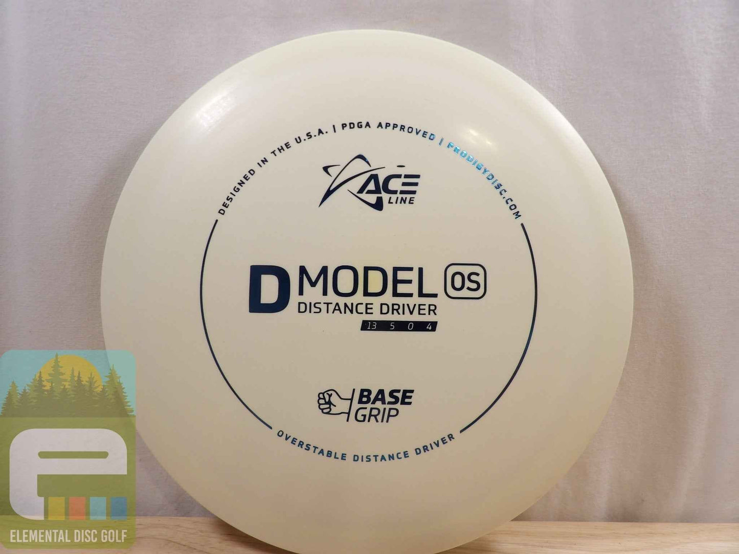 Prodigy Base Grip D Model OS (13/5/0/4) - Elemental Disc Golf