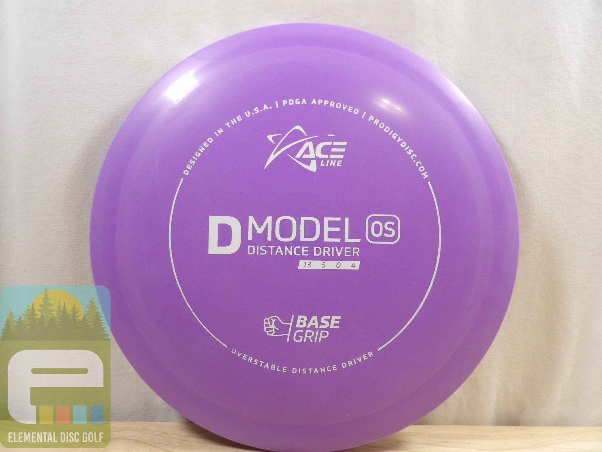 Prodigy Base Grip D Model OS (13/5/0/4) - Elemental Disc Golf