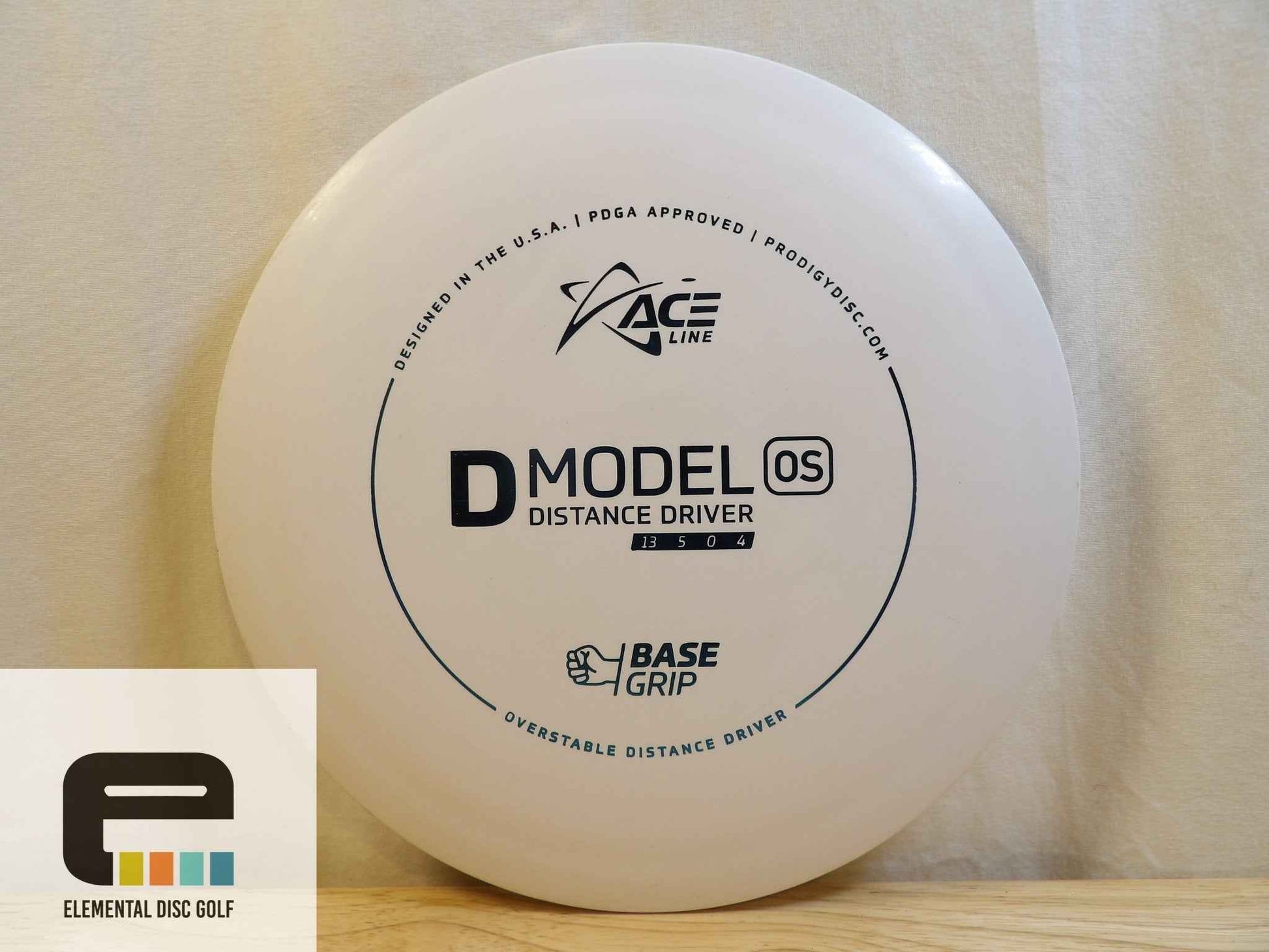 Prodigy Base Grip D Model OS (13/5/0/4) - Elemental Disc Golf