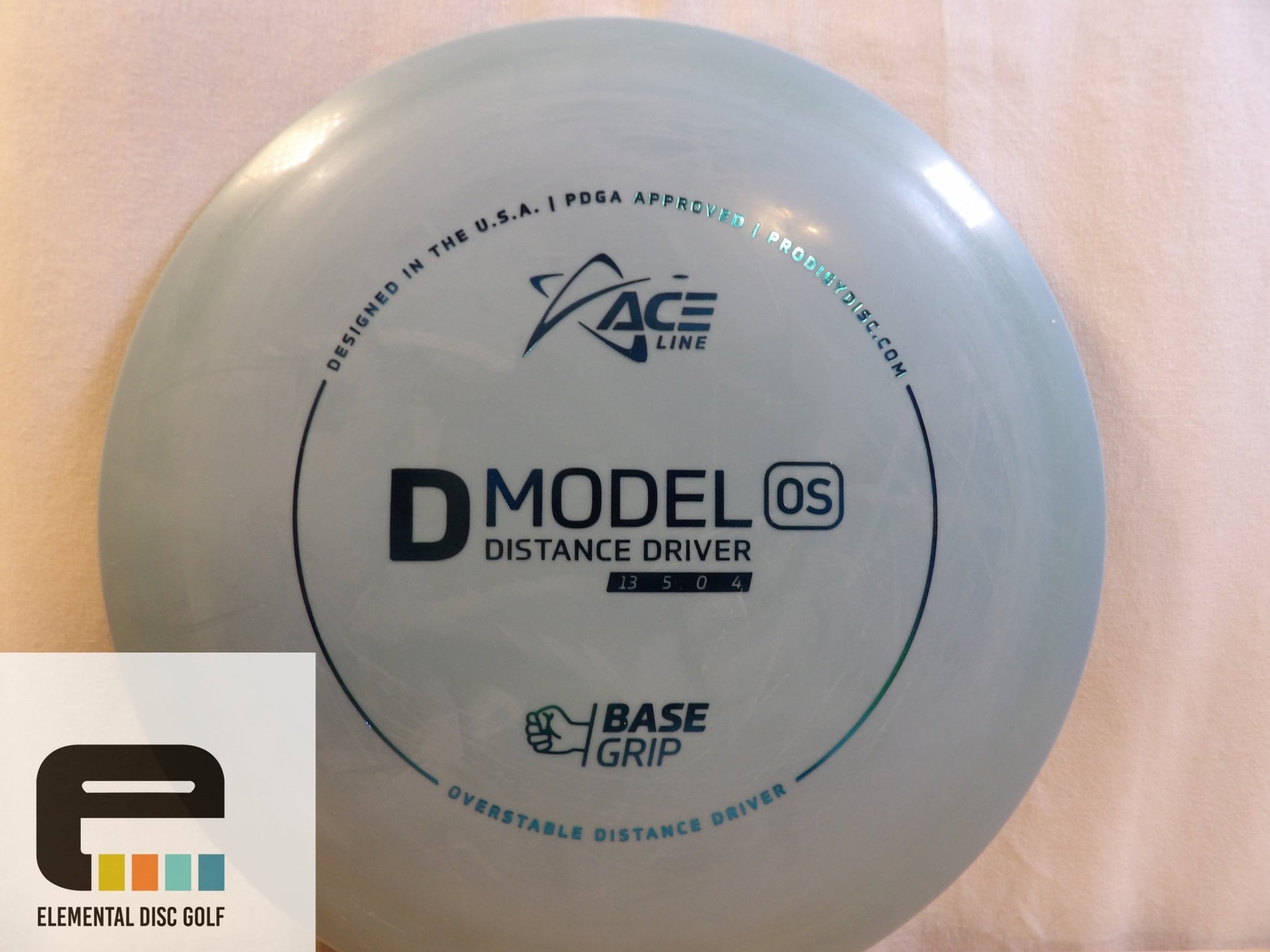 Prodigy Base Grip D Model OS - Elemental Disc Golf