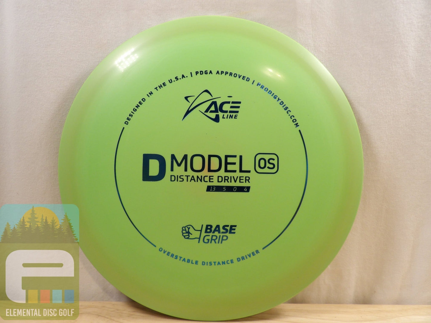 Prodigy Base Grip D Model OS - Elemental Disc Golf