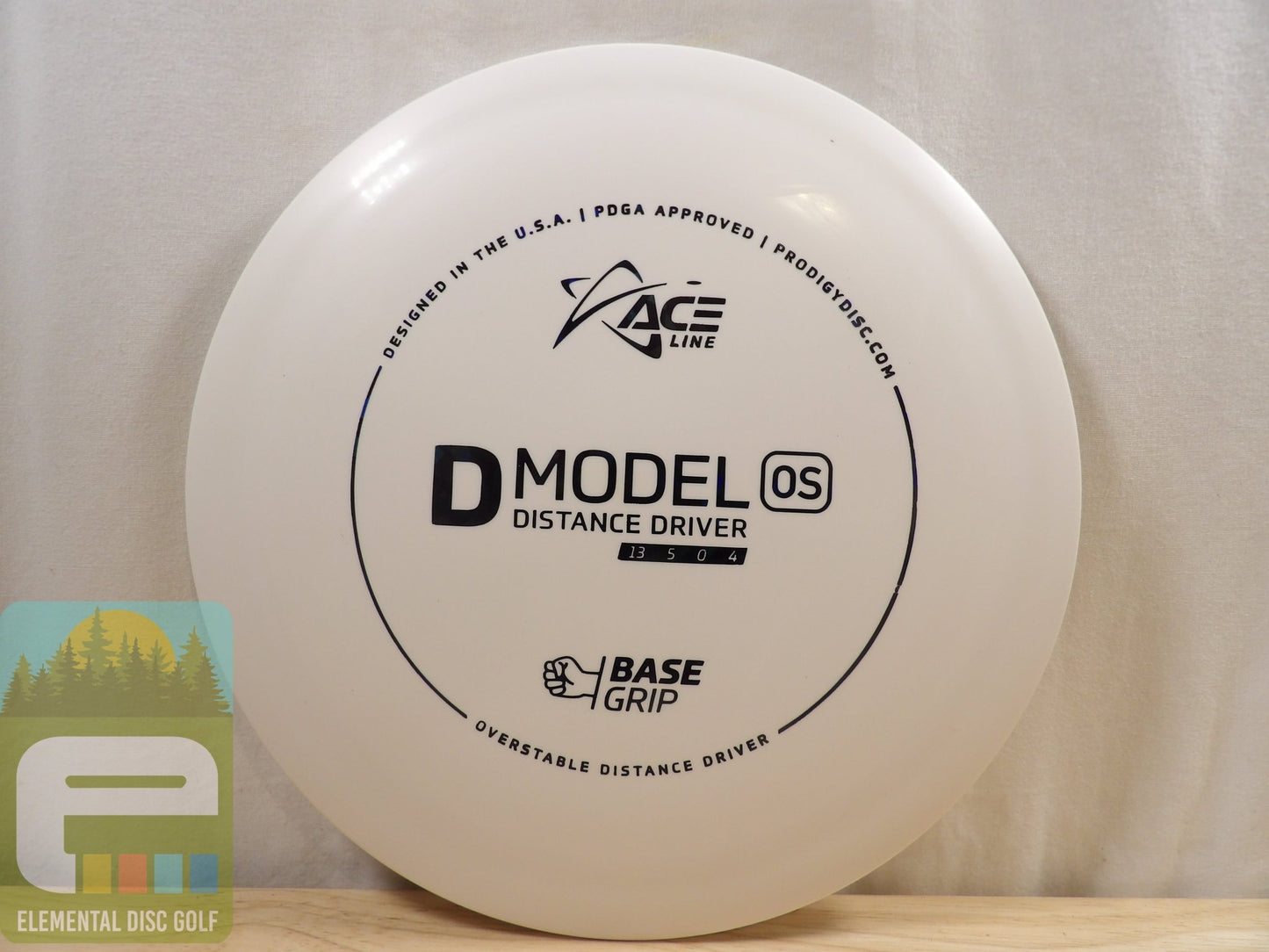 Prodigy Base Grip D Model OS - Elemental Disc Golf