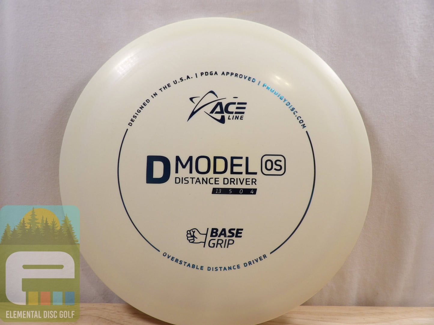 Prodigy Base Grip D Model OS - Elemental Disc Golf