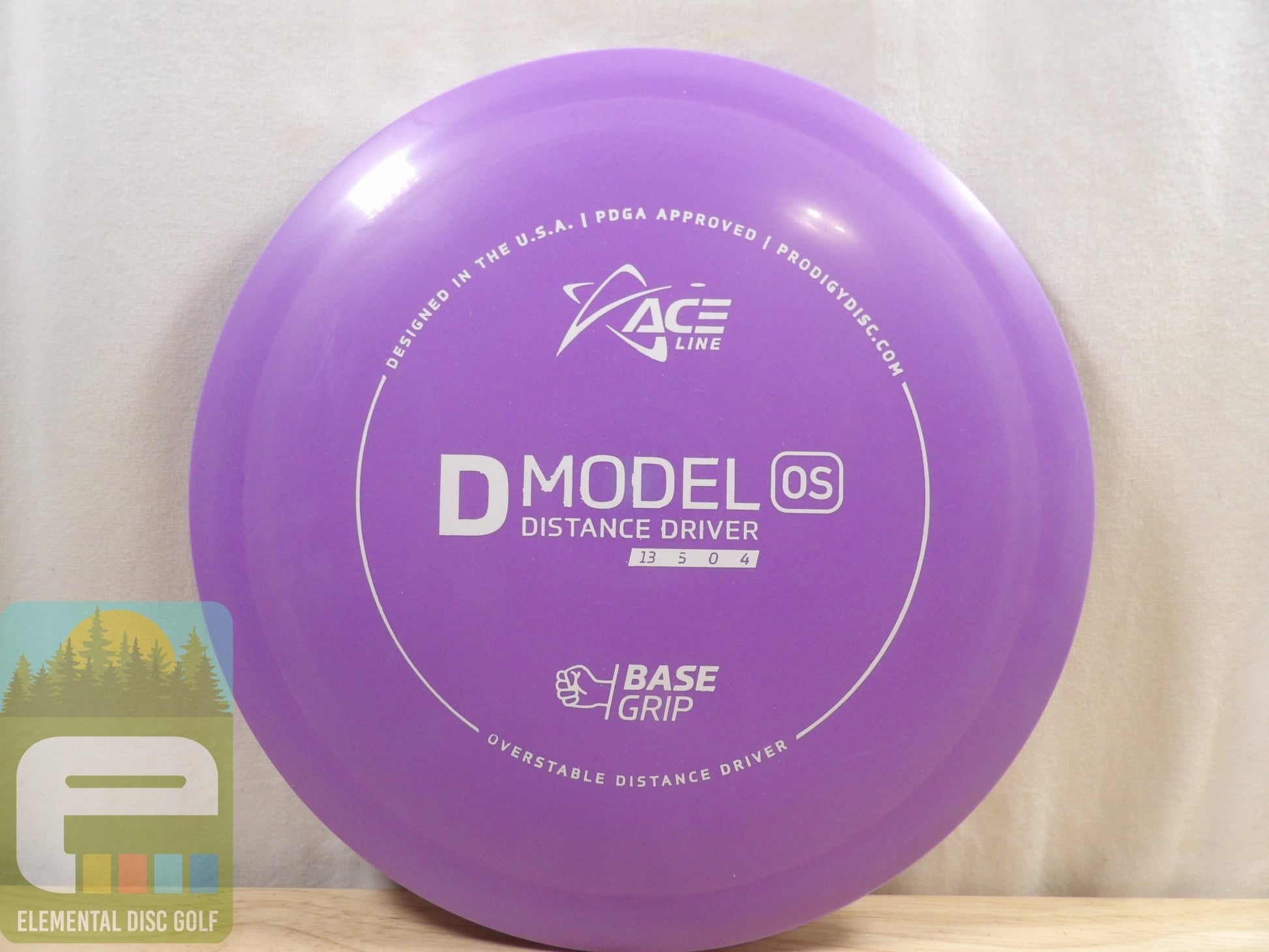 Prodigy Base Grip D Model OS - Elemental Disc Golf