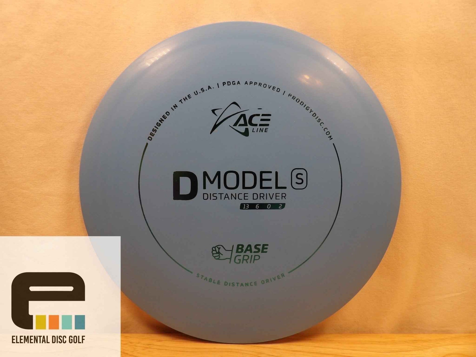 Prodigy Base Grip D Model S (13/6/0/2) - Elemental Disc Golf