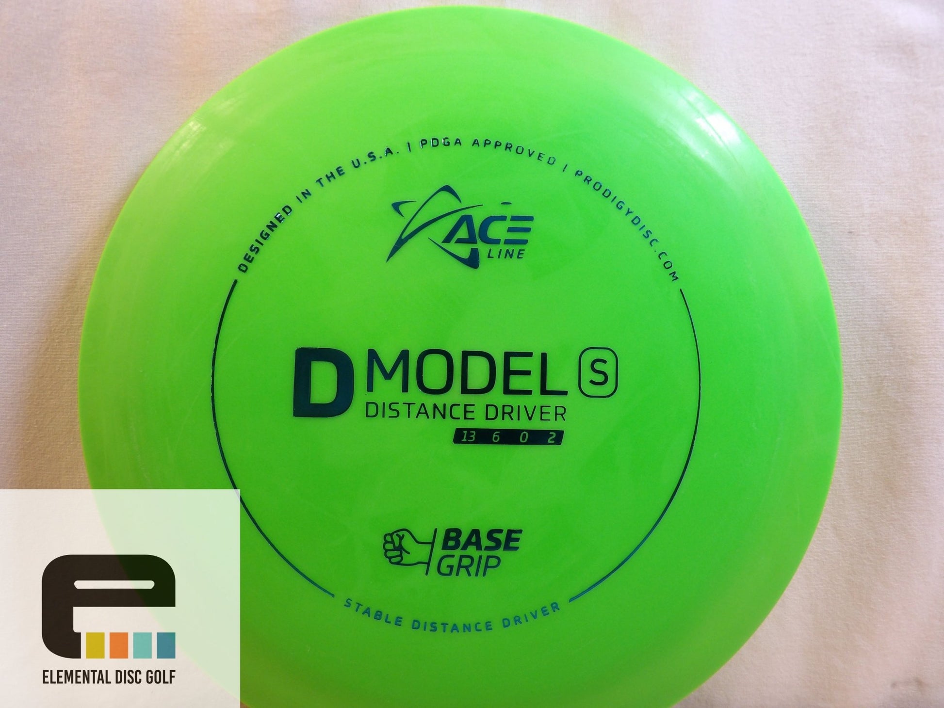 Prodigy Base Grip D Model S - Elemental Disc Golf