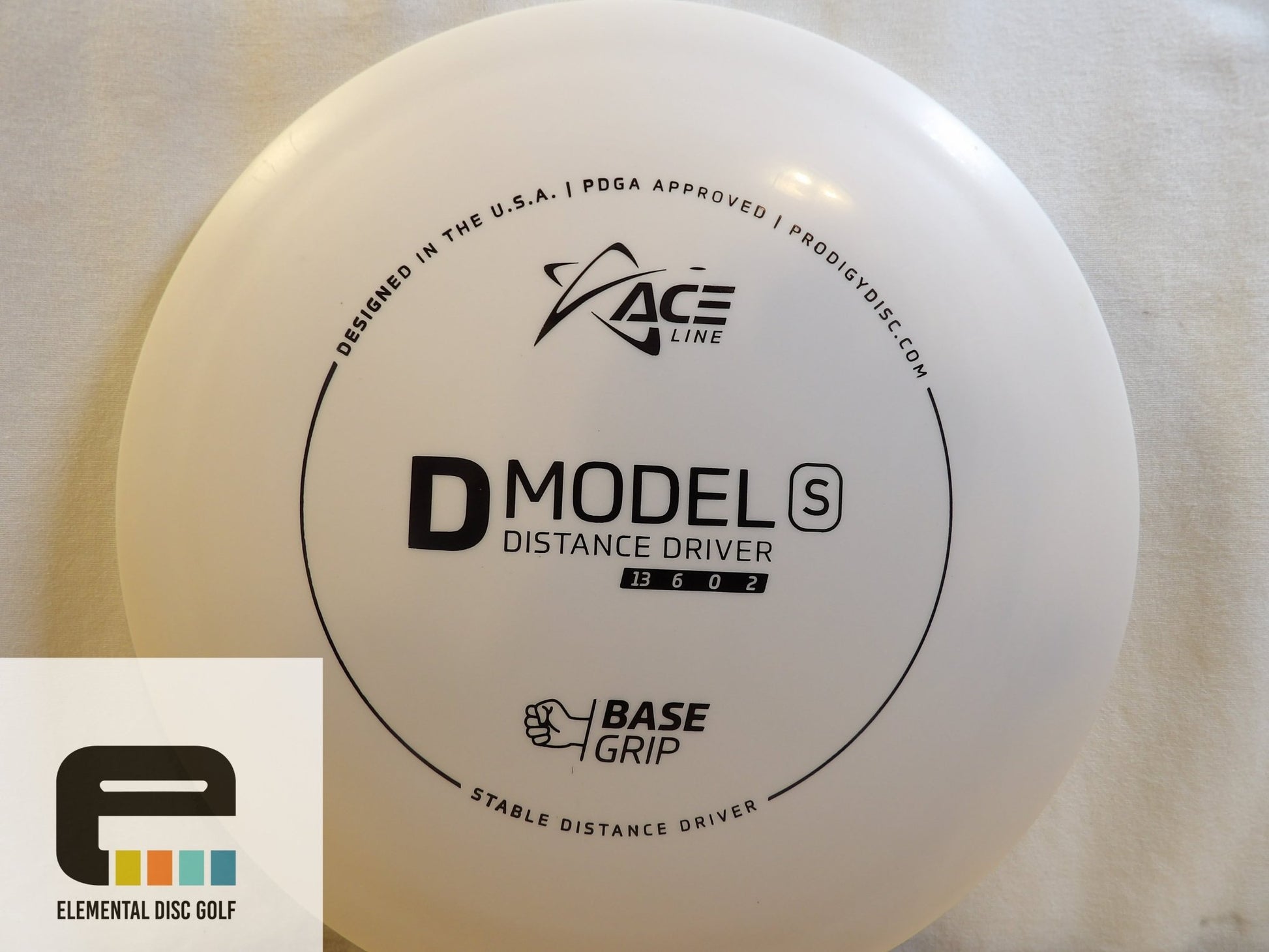Prodigy Base Grip D Model S - Elemental Disc Golf
