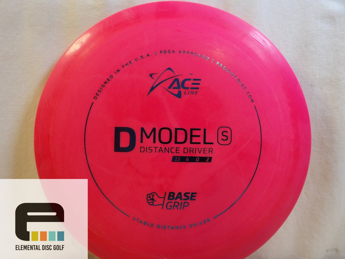 Prodigy Base Grip D Model S - Elemental Disc Golf
