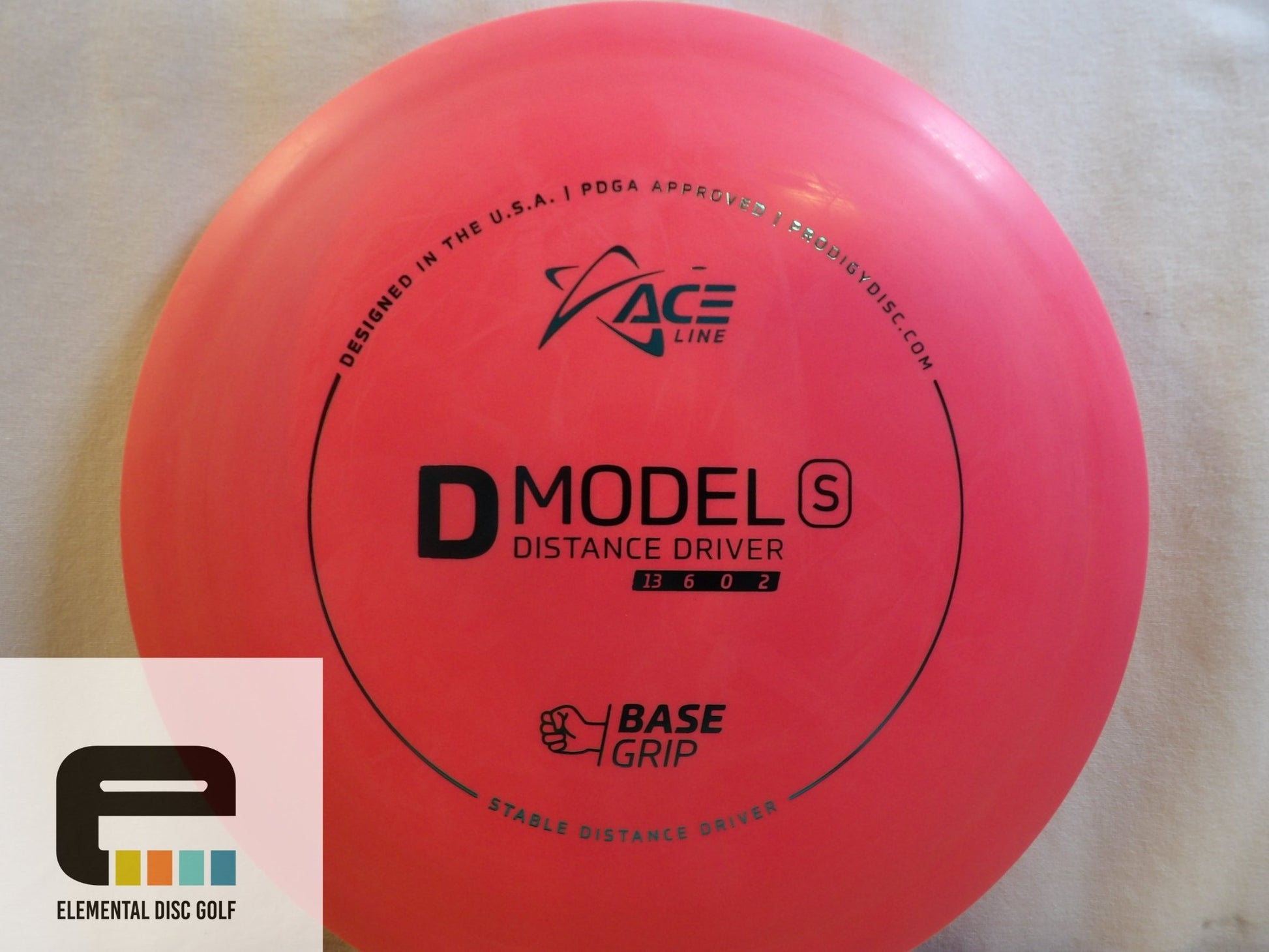 Prodigy Base Grip D Model S - Elemental Disc Golf