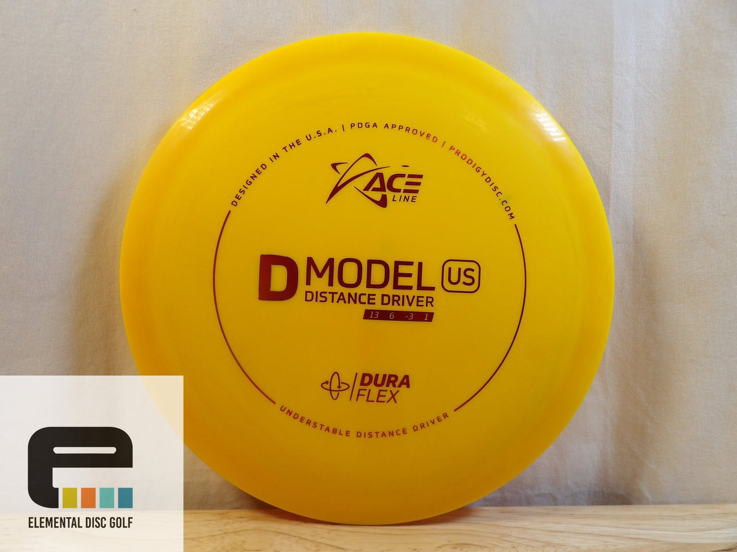 Prodigy Base Grip D Model US - Elemental Disc Golf