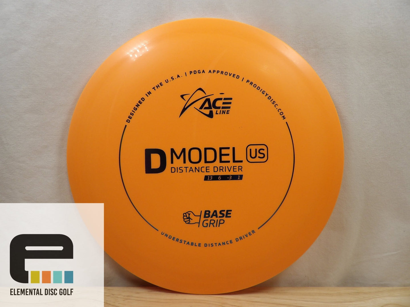 Prodigy Base Grip D Model US - Elemental Disc Golf