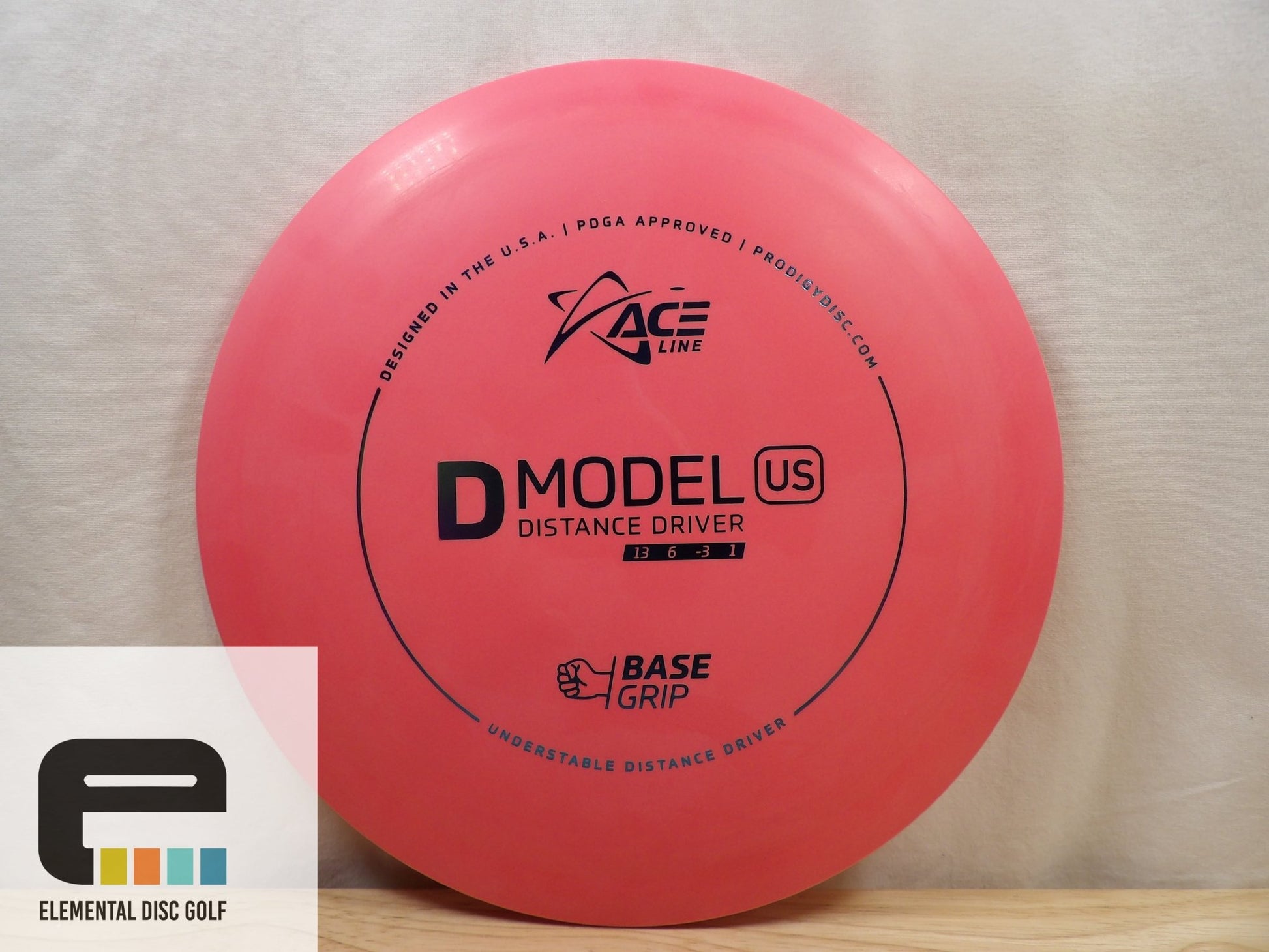 Prodigy Base Grip D Model US - Elemental Disc Golf