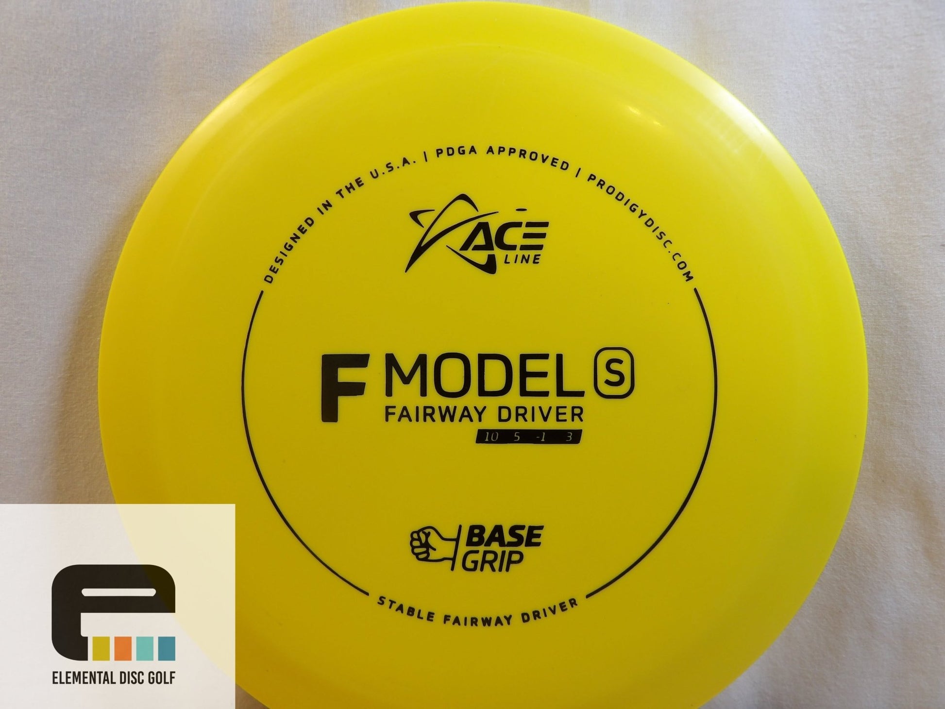 Prodigy Base Grip F Model S - Elemental Disc Golf