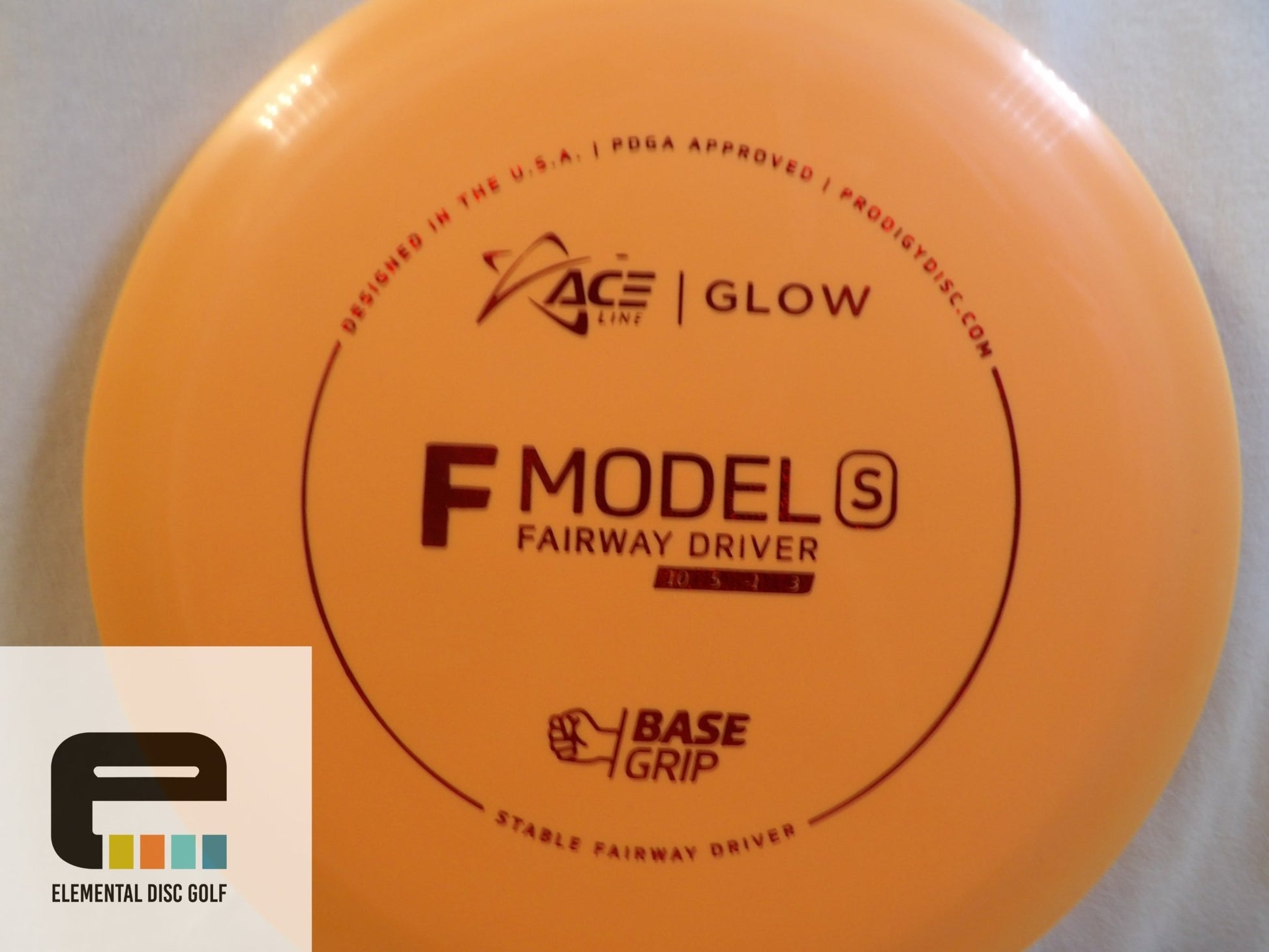 Prodigy Base Grip F Model S - Elemental Disc Golf