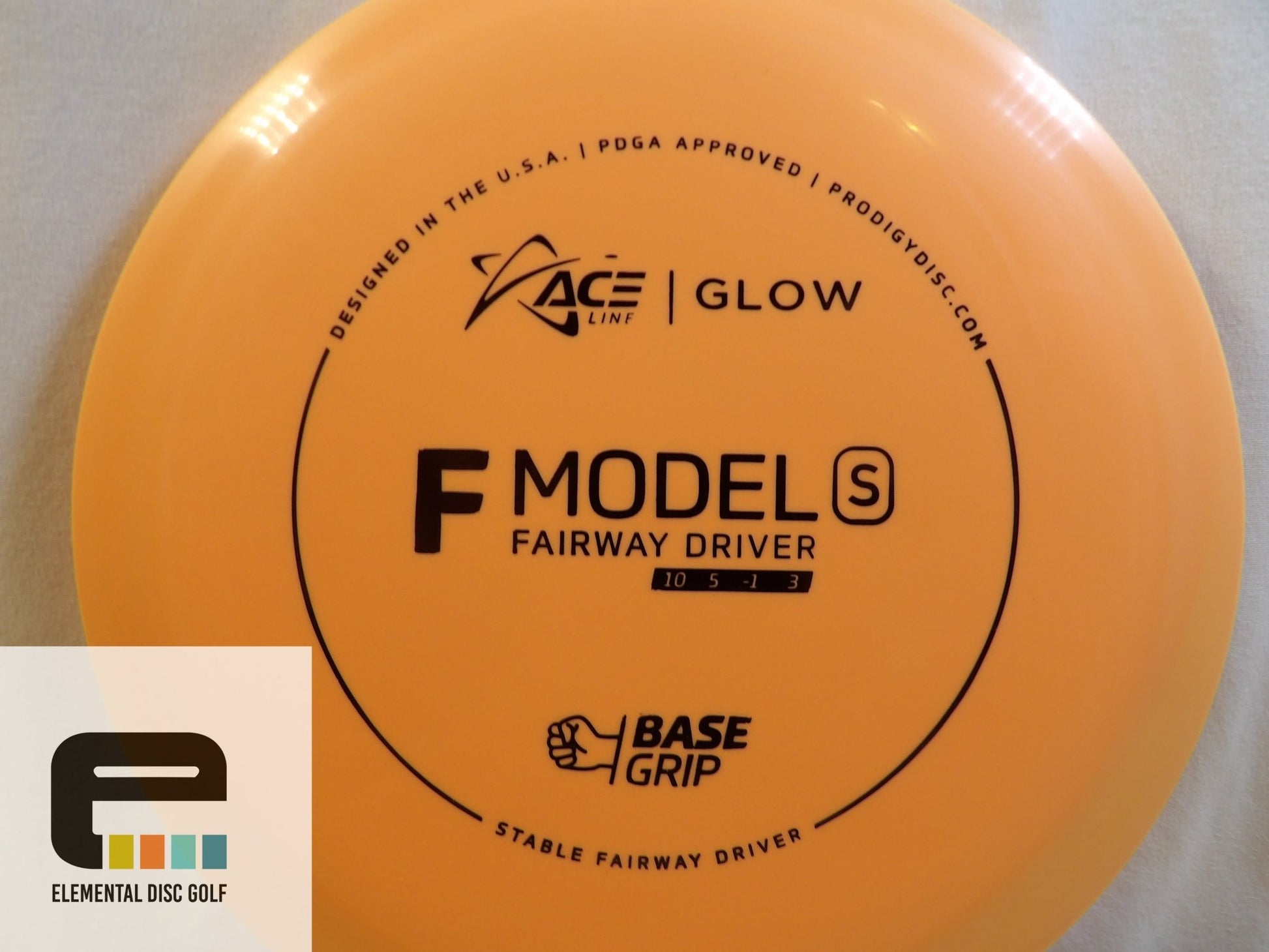 Prodigy Base Grip F Model S - Elemental Disc Golf